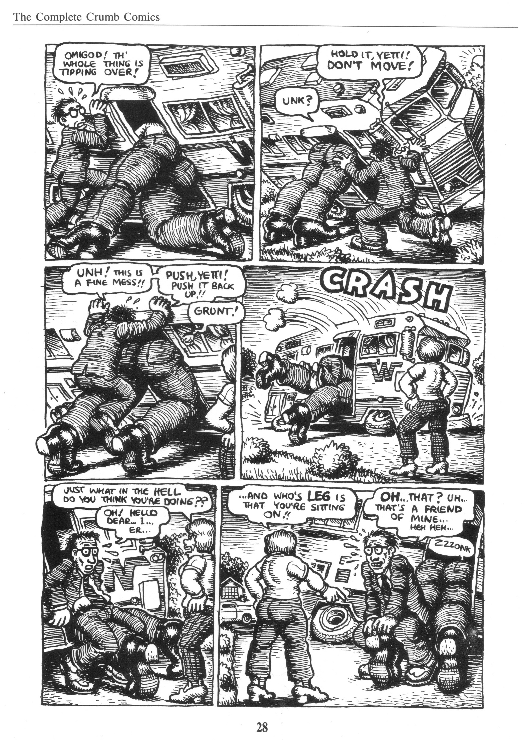 Read online The Complete Crumb Comics comic -  Issue # TPB 8 - 36