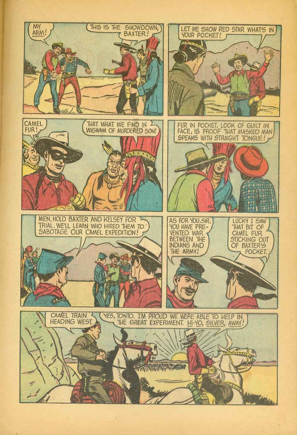 Read online The Lone Ranger (1948) comic -  Issue #24 - 25