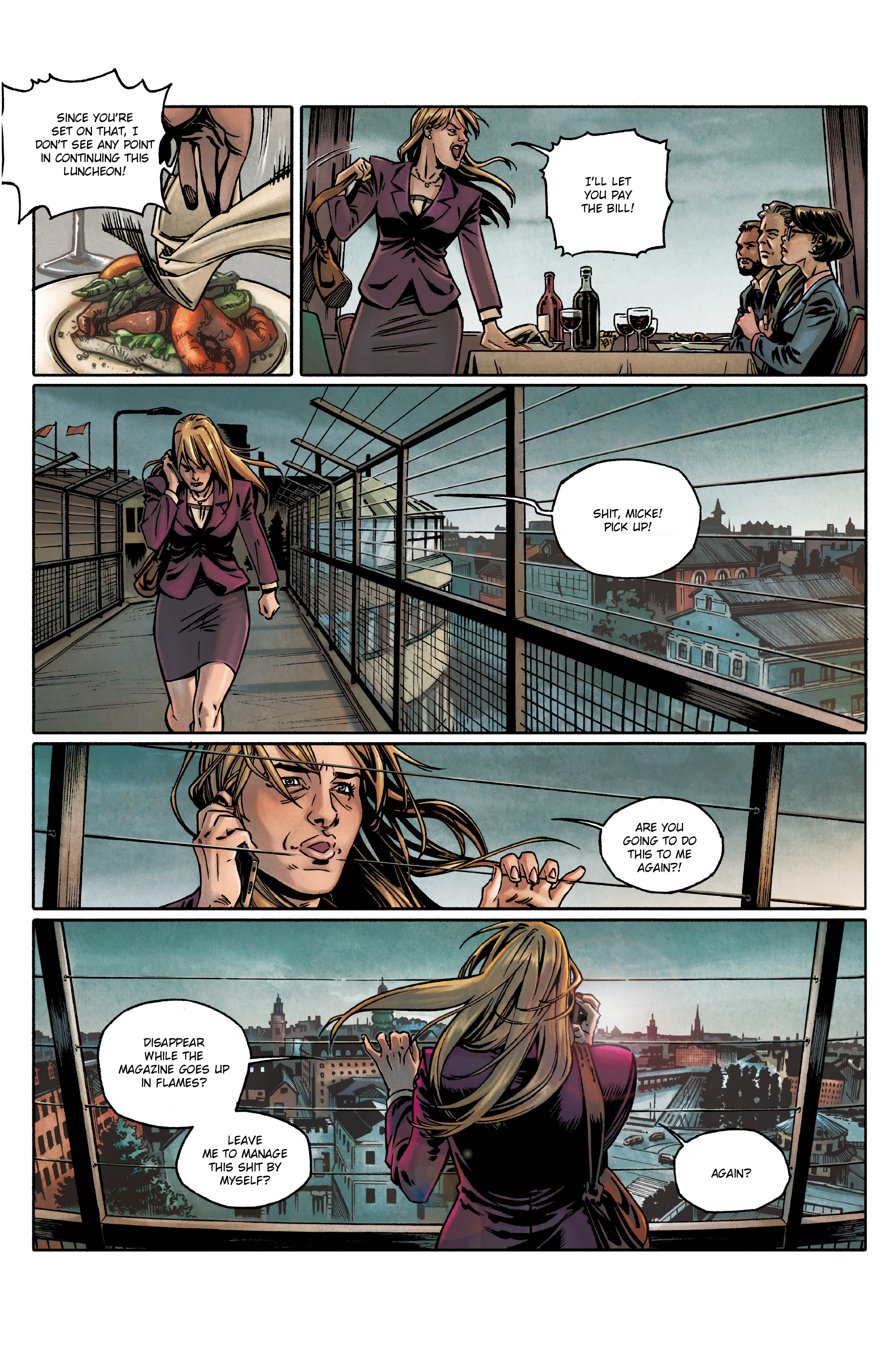 Read online Millennium: The Girl Who Danced With Death comic -  Issue #2 - 32