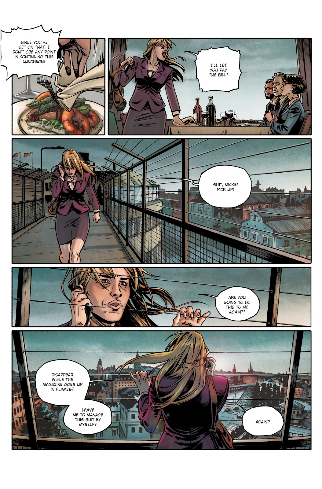 Millennium: The Girl Who Danced With Death issue 2 - Page 32