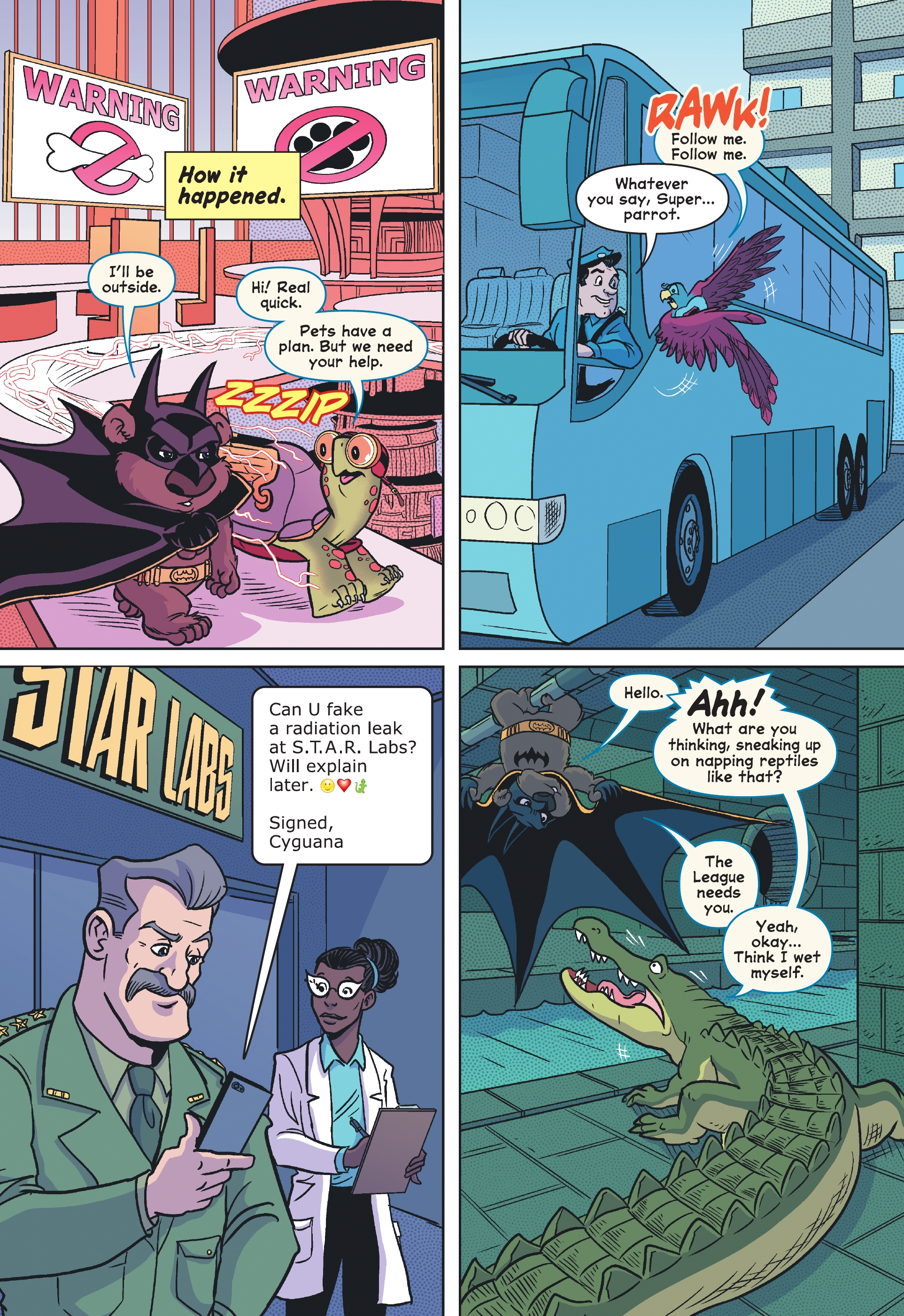Read online DC League of Super-Pets: The Great Mxy-Up comic -  Issue # TPB (Part 2) - 37