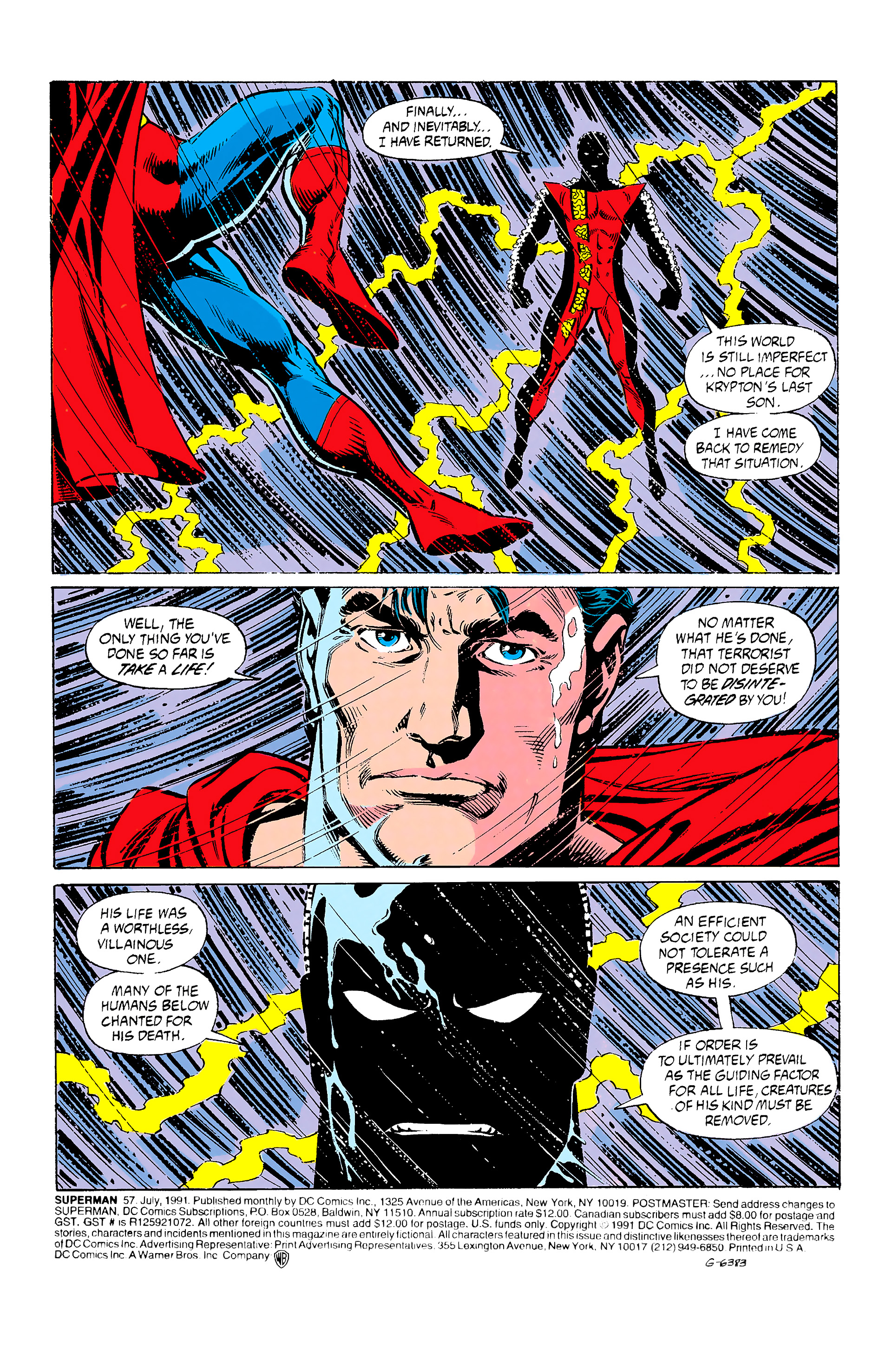 Read online Superman (1987) comic -  Issue #57 - 2