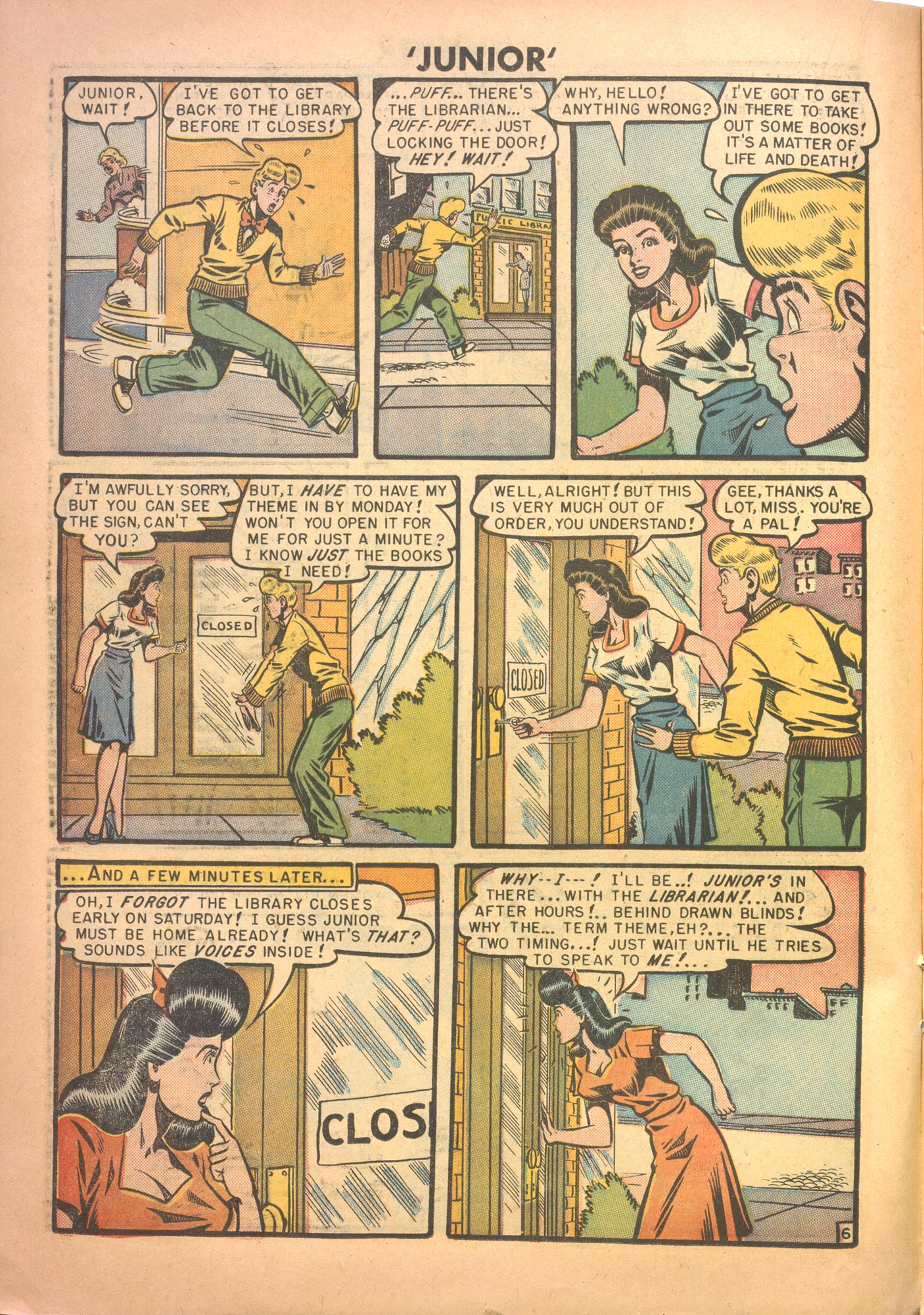 Read online Junior (1947) comic -  Issue #15 - 16