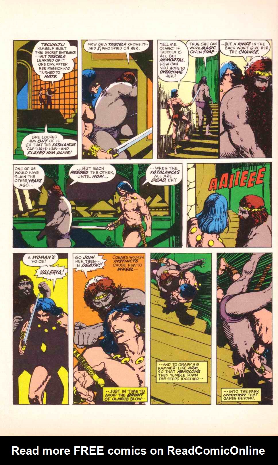 Read online Robert E. Howard's Conan the Barbarian comic -  Issue # Full - 52