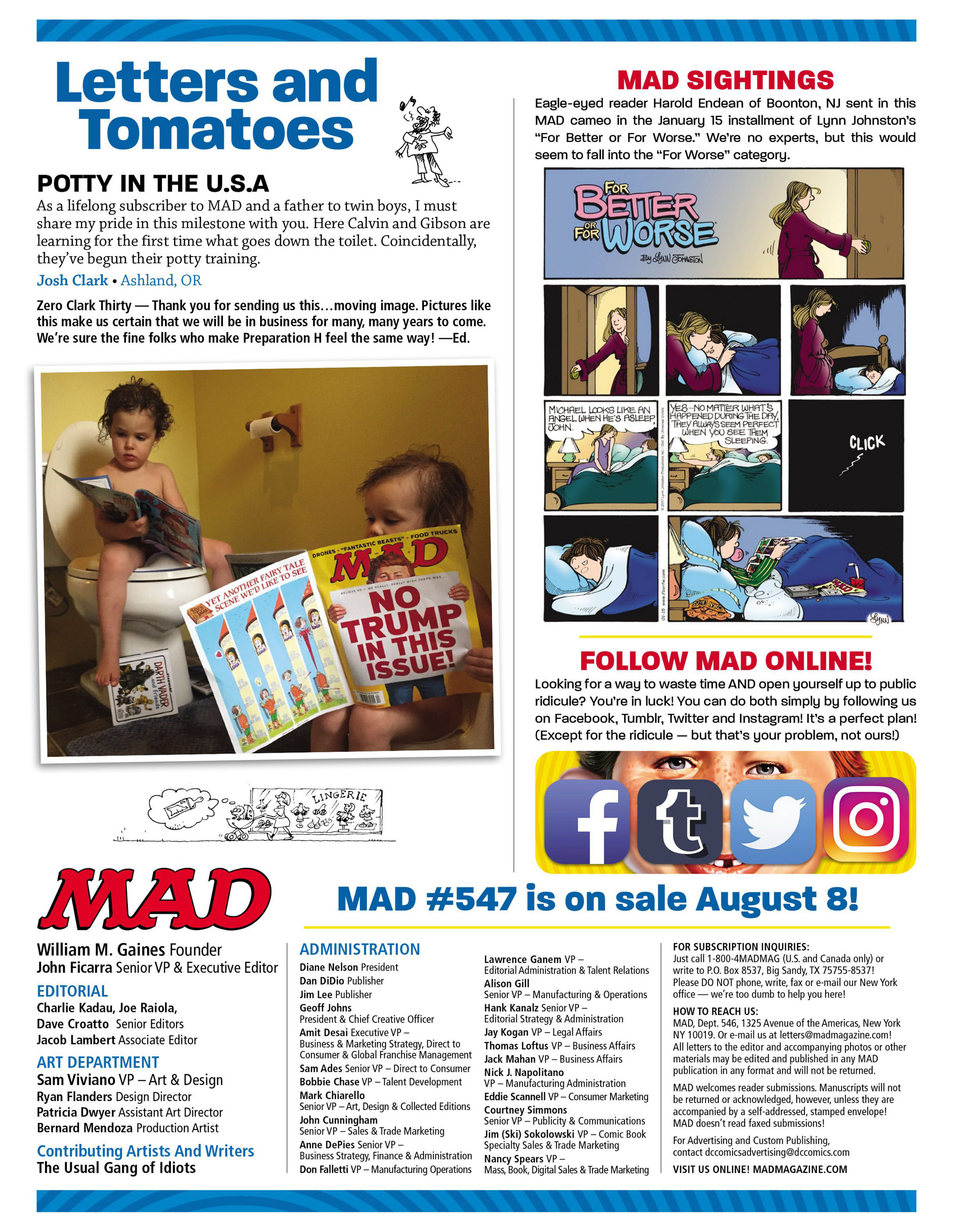 Read online MAD comic -  Issue #546 - 6