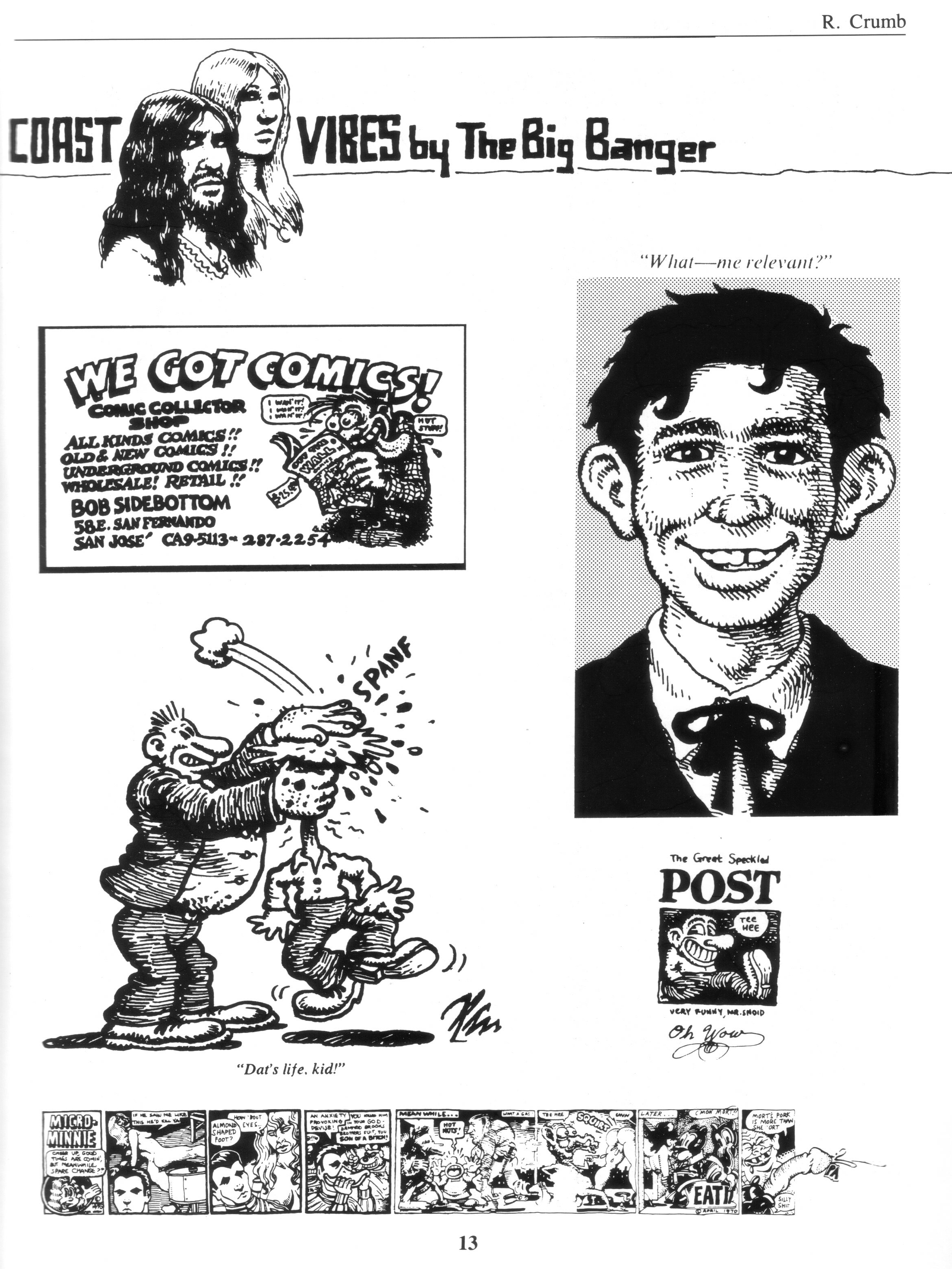 Read online The Complete Crumb Comics comic -  Issue # TPB 7 - 21