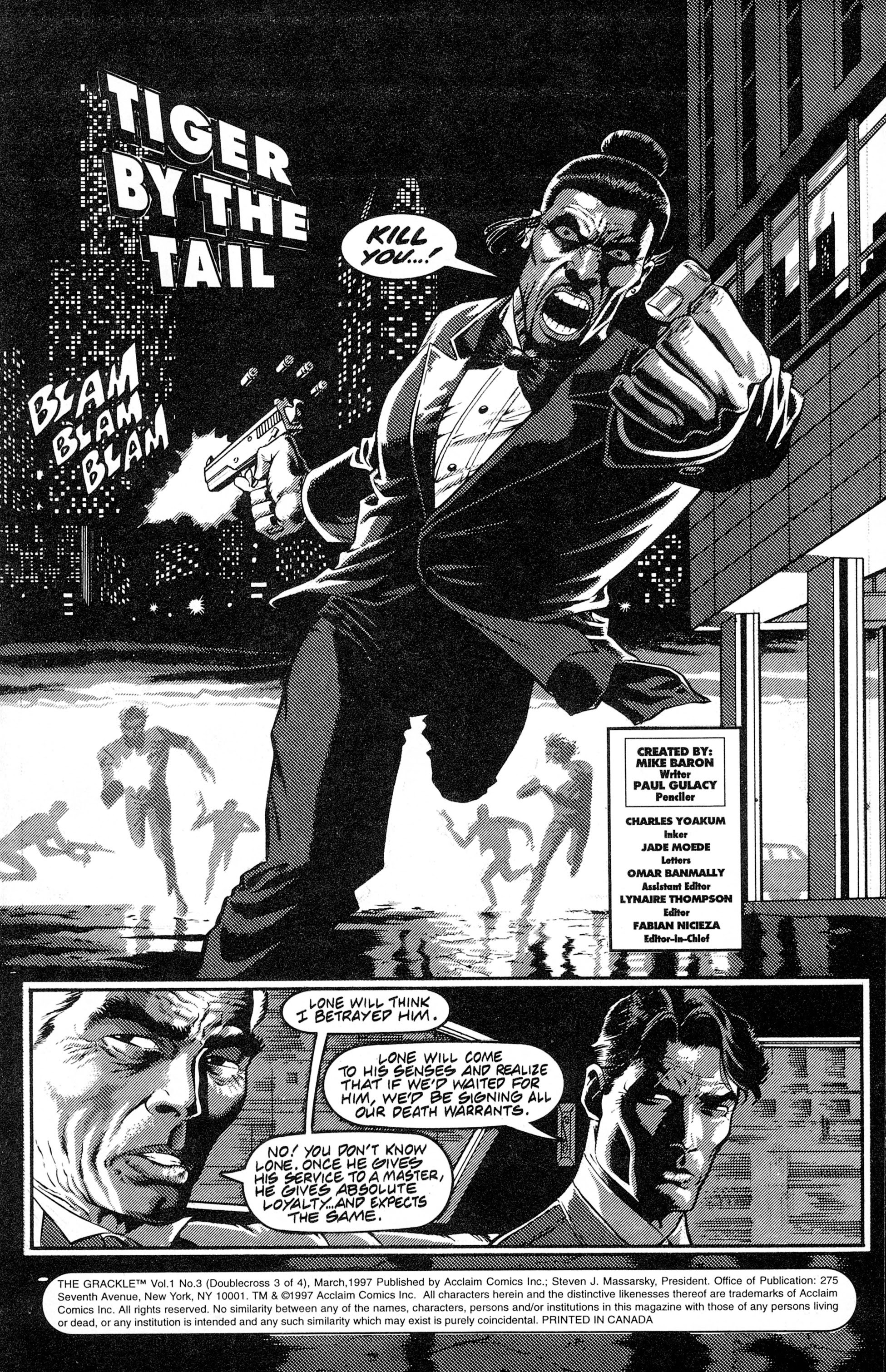 Read online The Grackle comic -  Issue #3 - 2