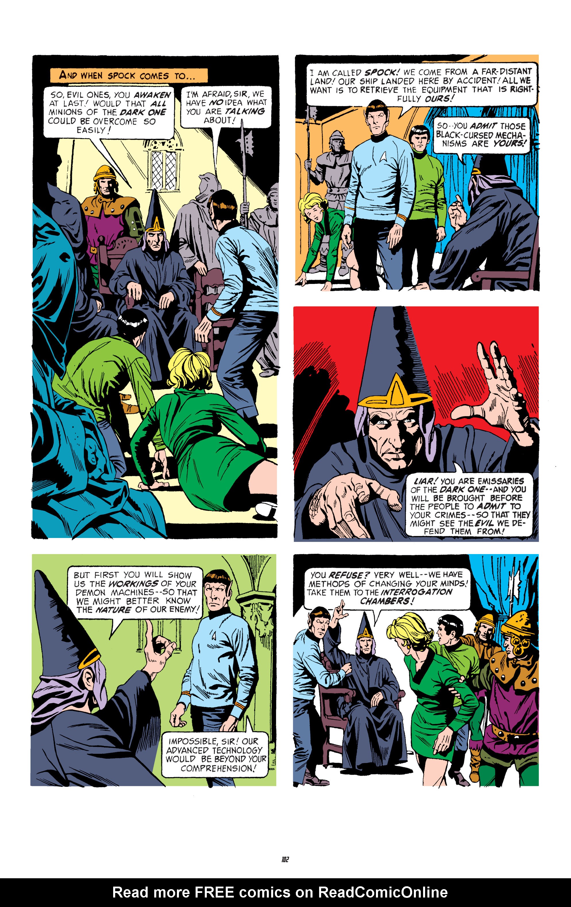 Read online Star Trek Archives comic -  Issue # TPB 3 - 102