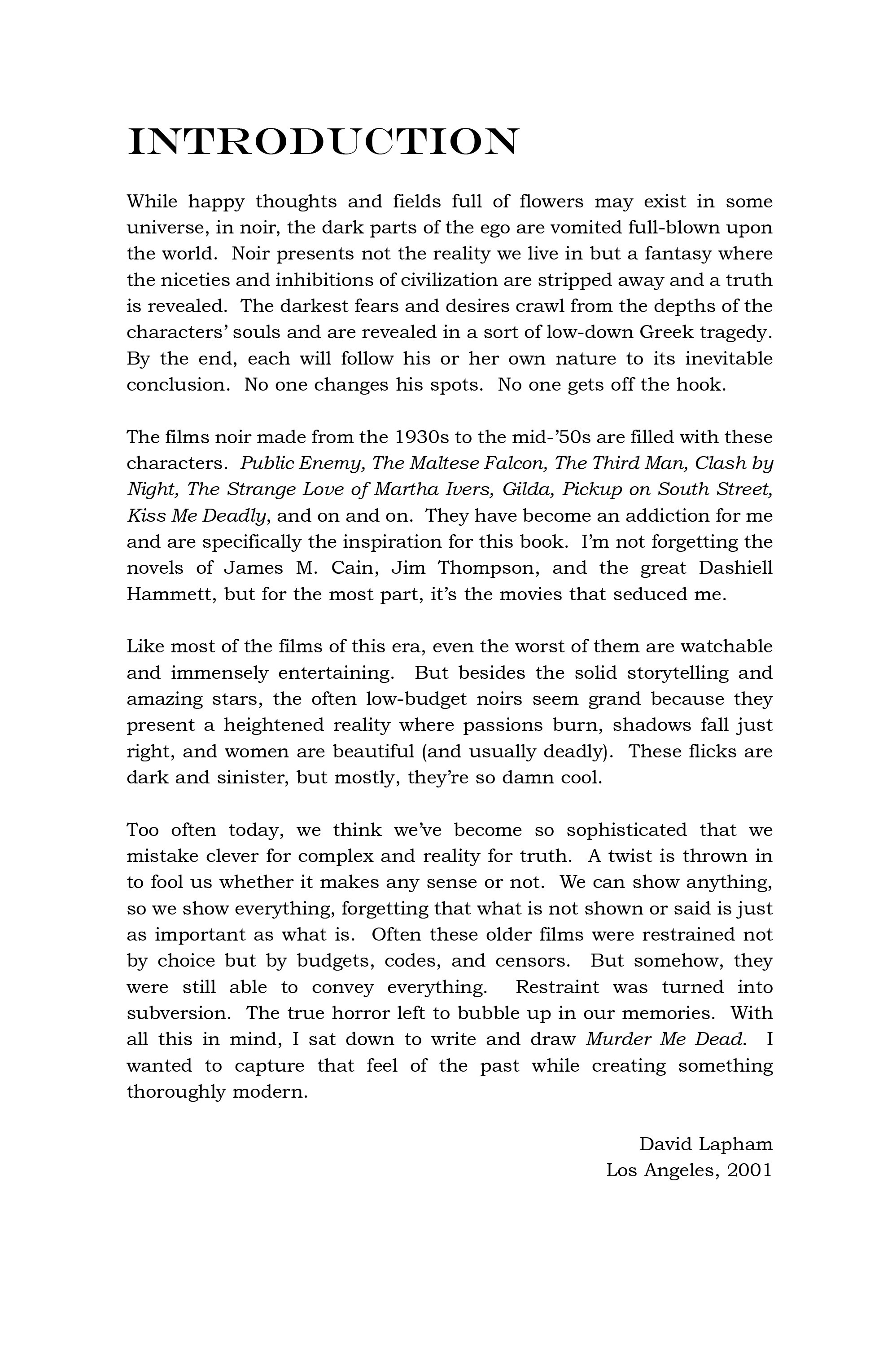 Read online Murder Me Dead comic -  Issue # _TPB (Part 1) - 6