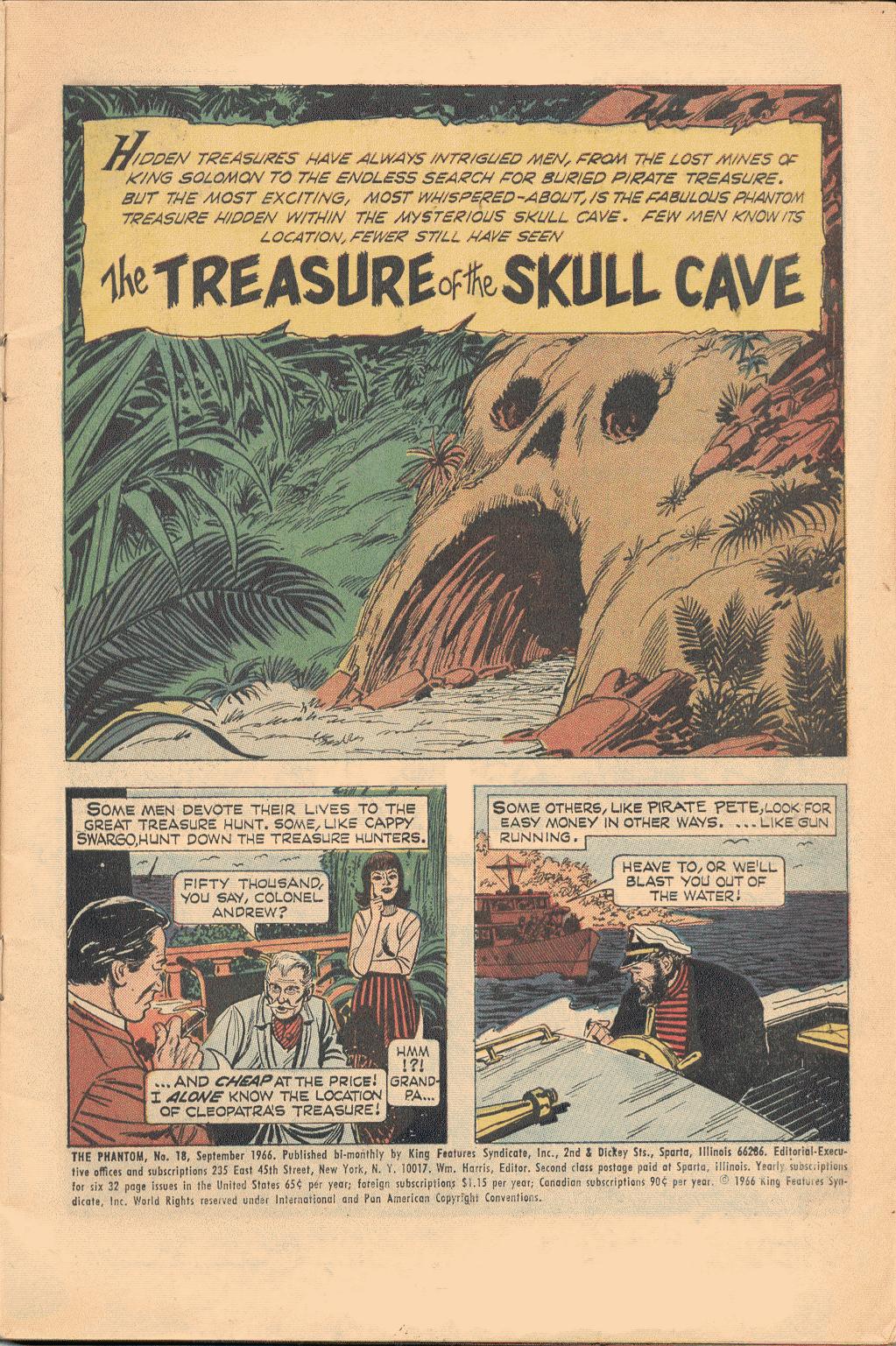 Read online The Phantom (1966) comic -  Issue #18 - 2