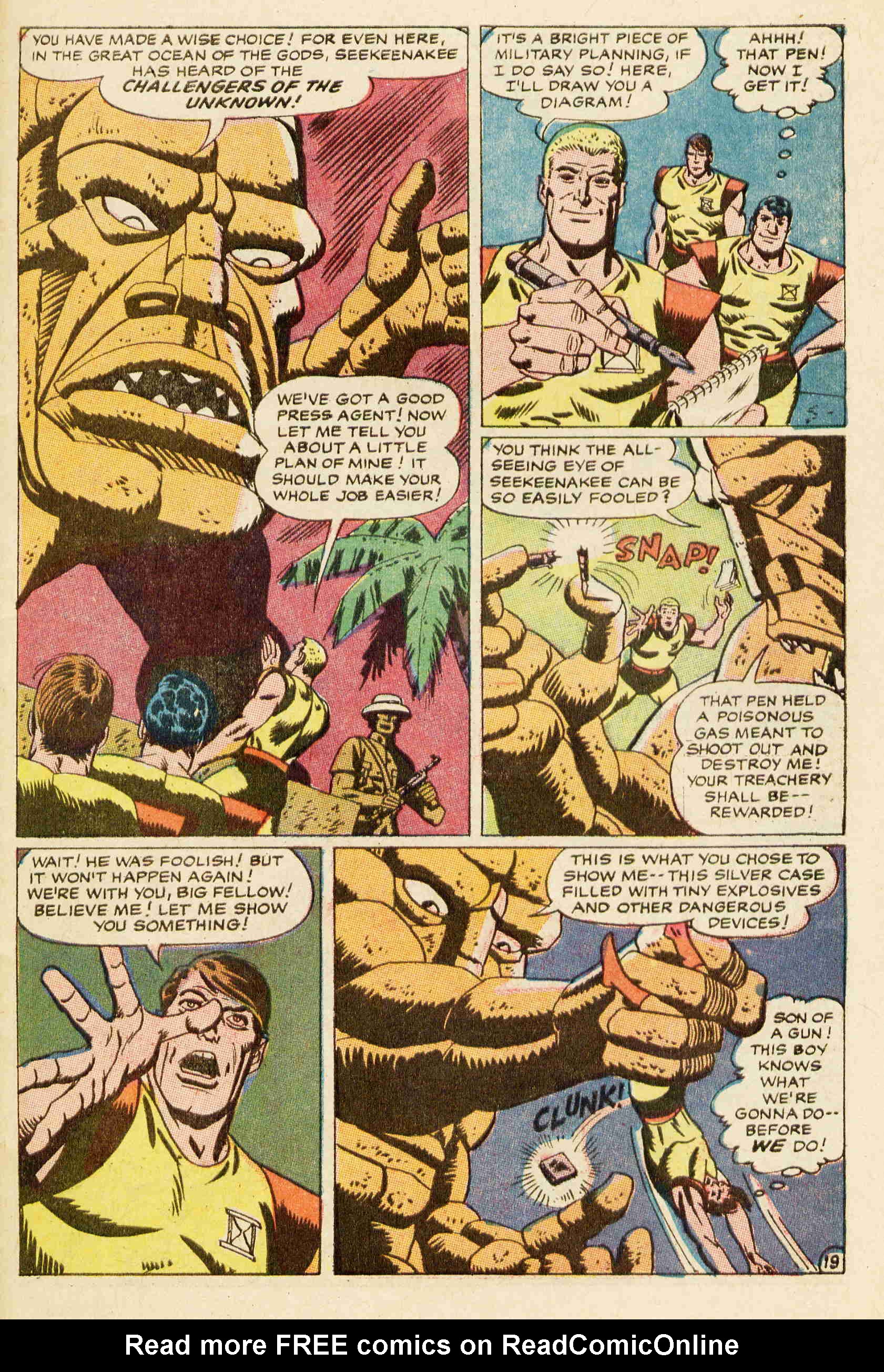 Read online Challengers of the Unknown (1958) comic -  Issue #59 - 21