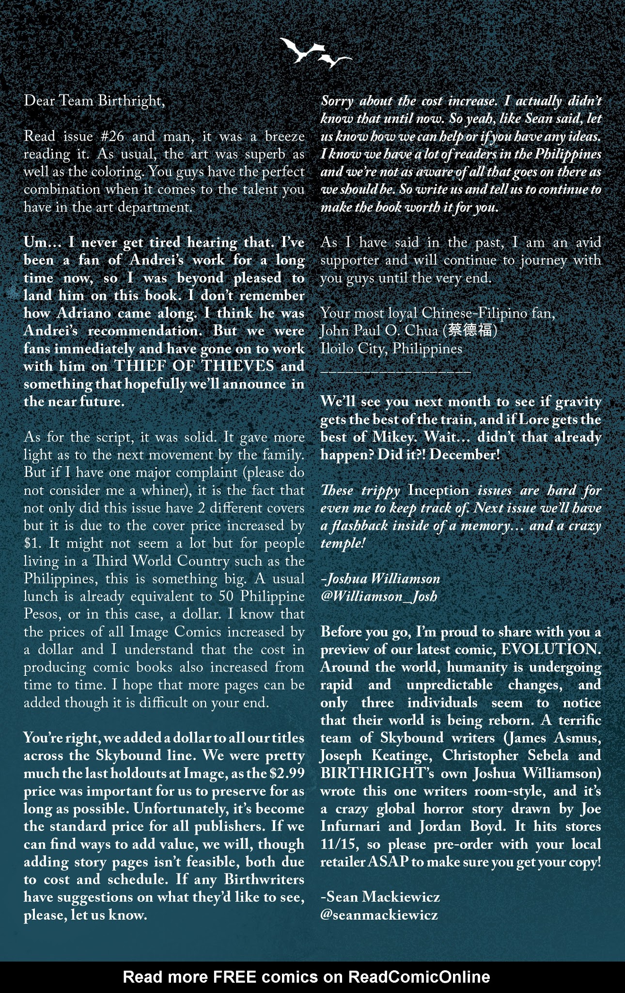 Read online Birthright (2014) comic -  Issue #28 - 23