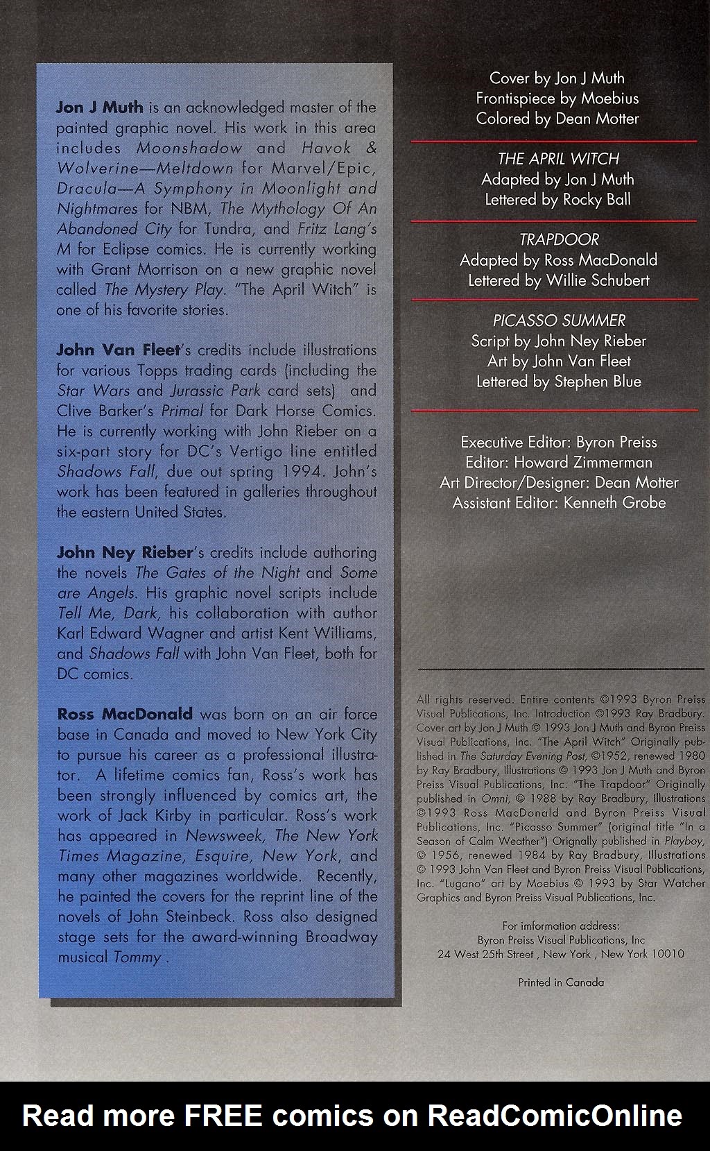 Read online Ray Bradbury Comics comic -  Issue #5 - 5