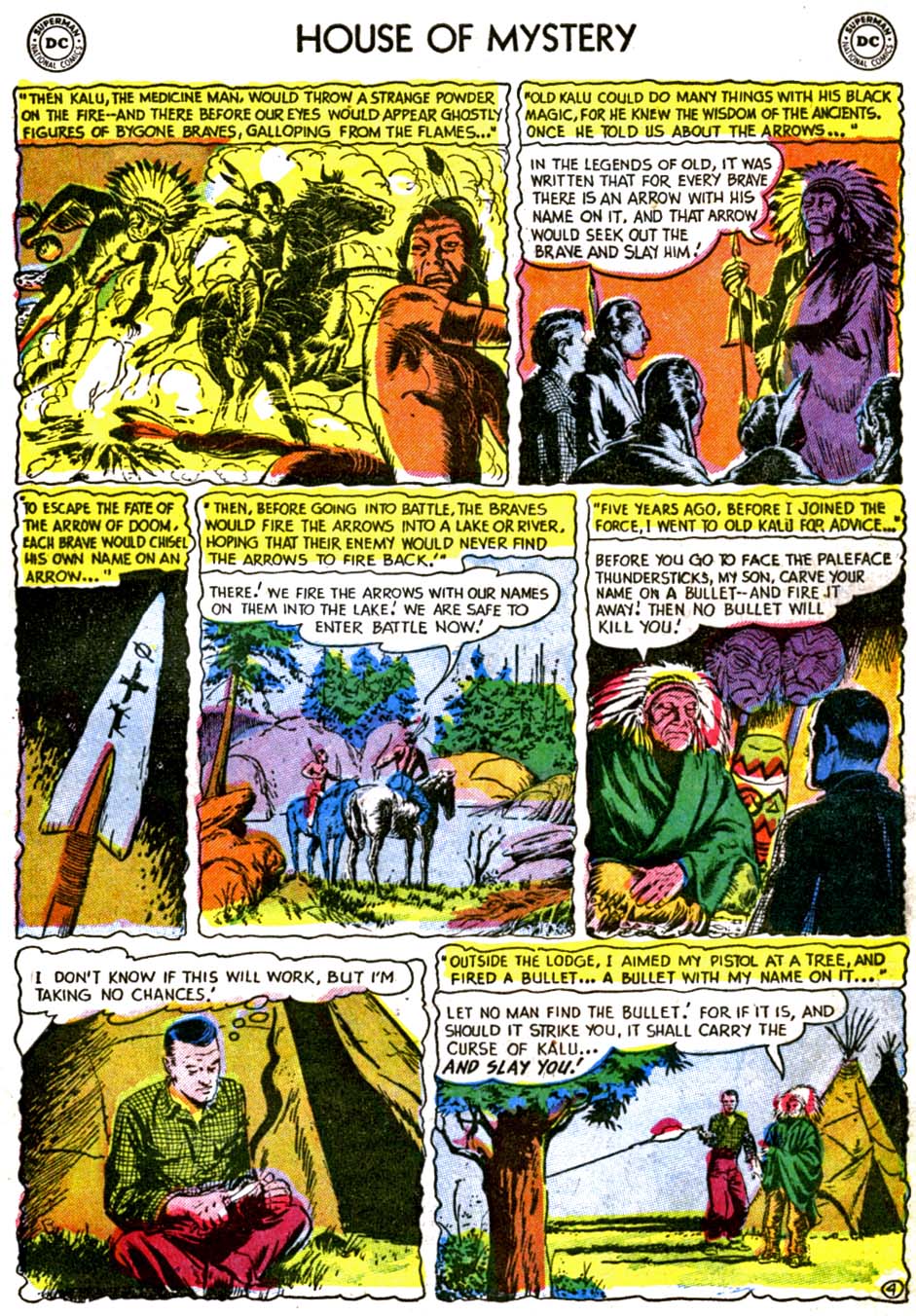 Read online House of Mystery (1951) comic -  Issue #16 - 31