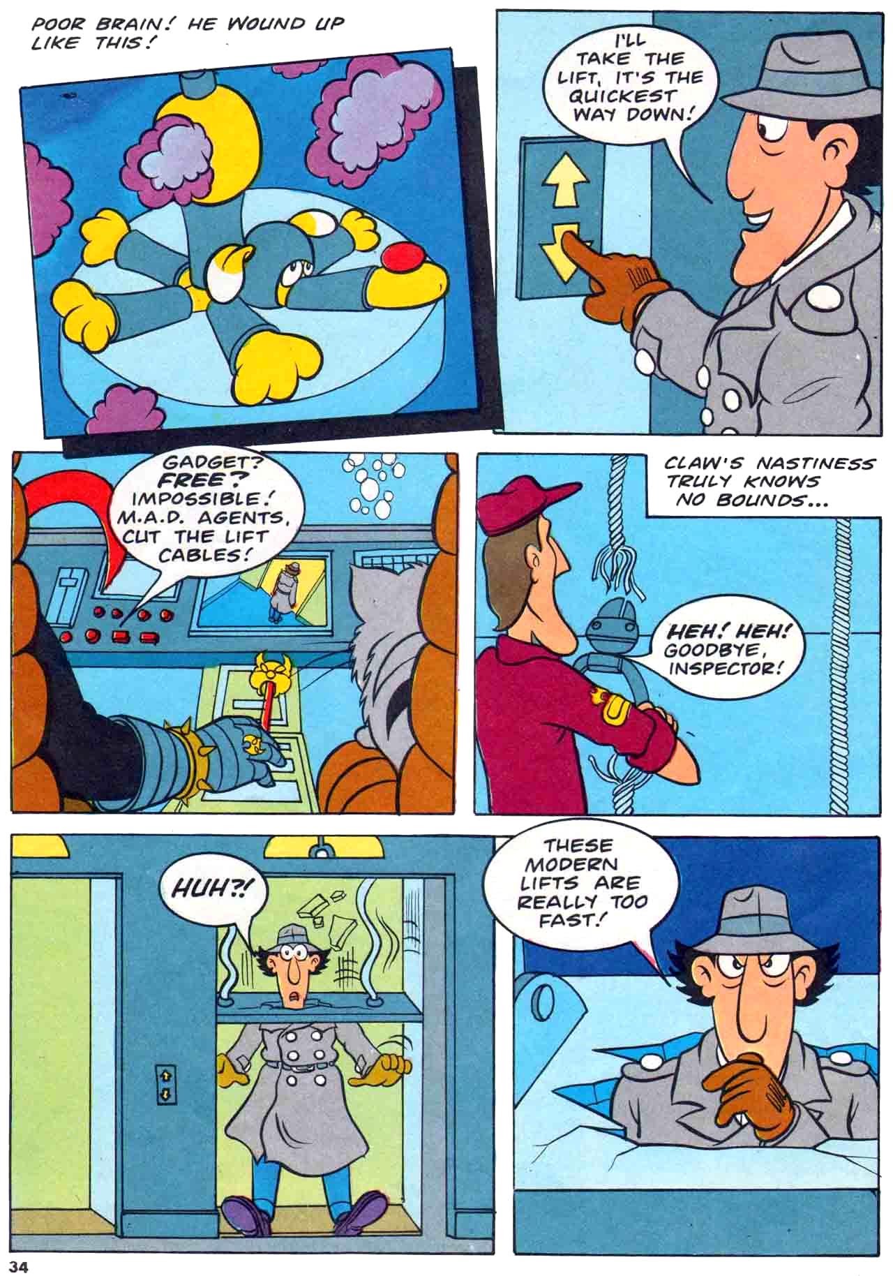 Read online Inspector Gadget (1975) comic -  Issue # Full - 34