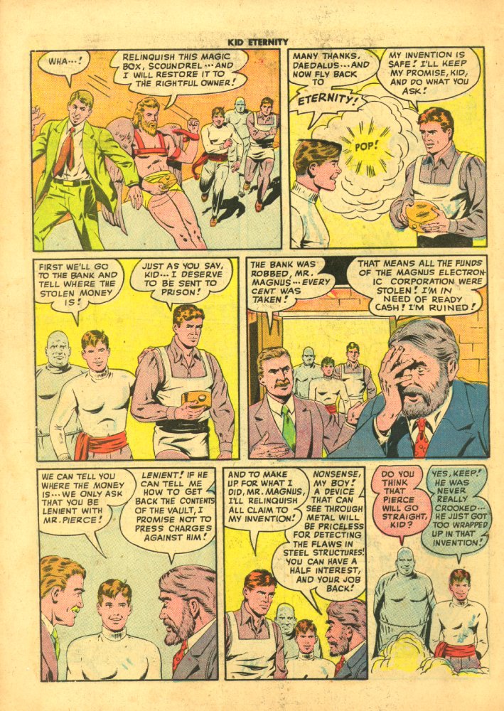 Read online Kid Eternity (1946) comic -  Issue #11 - 14