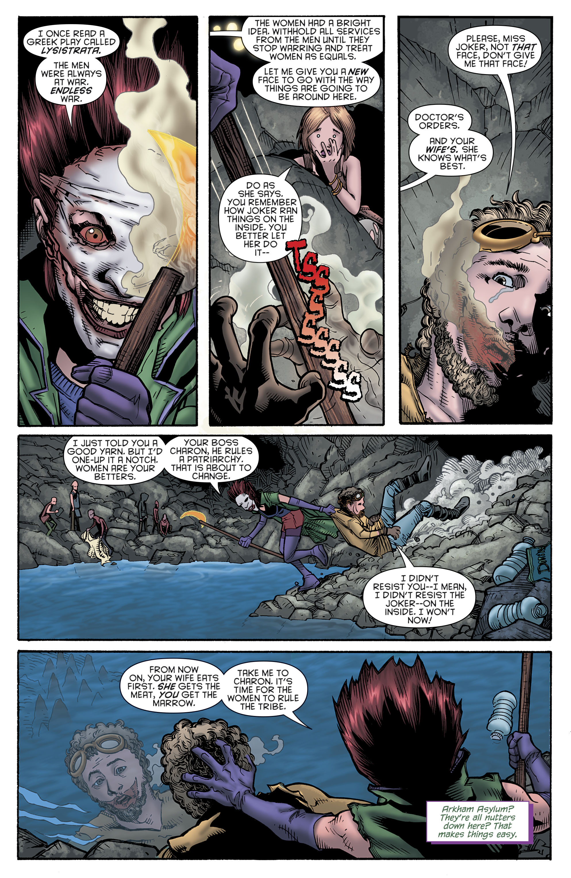Read online Batman Arkham: Joker's Daughter comic -  Issue # TPB (Part 2) - 69