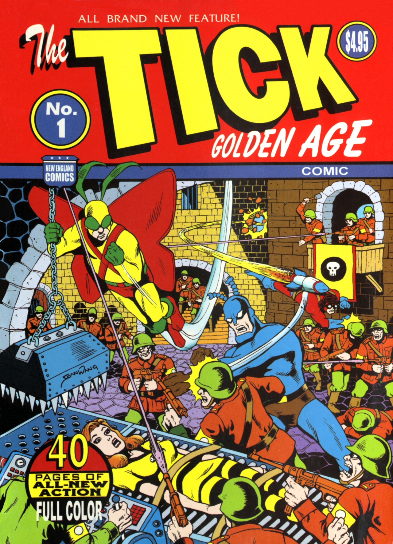 Read online The Tick's Golden Age Comic comic -  Issue #1 - 2