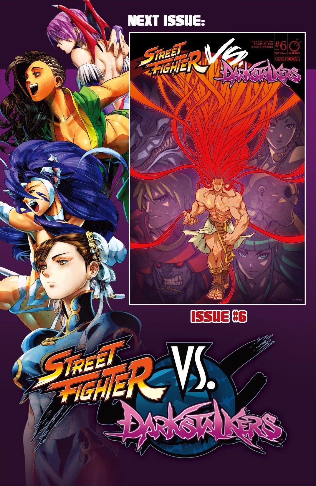 Read online Street Fighter VS Darkstalkers comic -  Issue #5 - 25