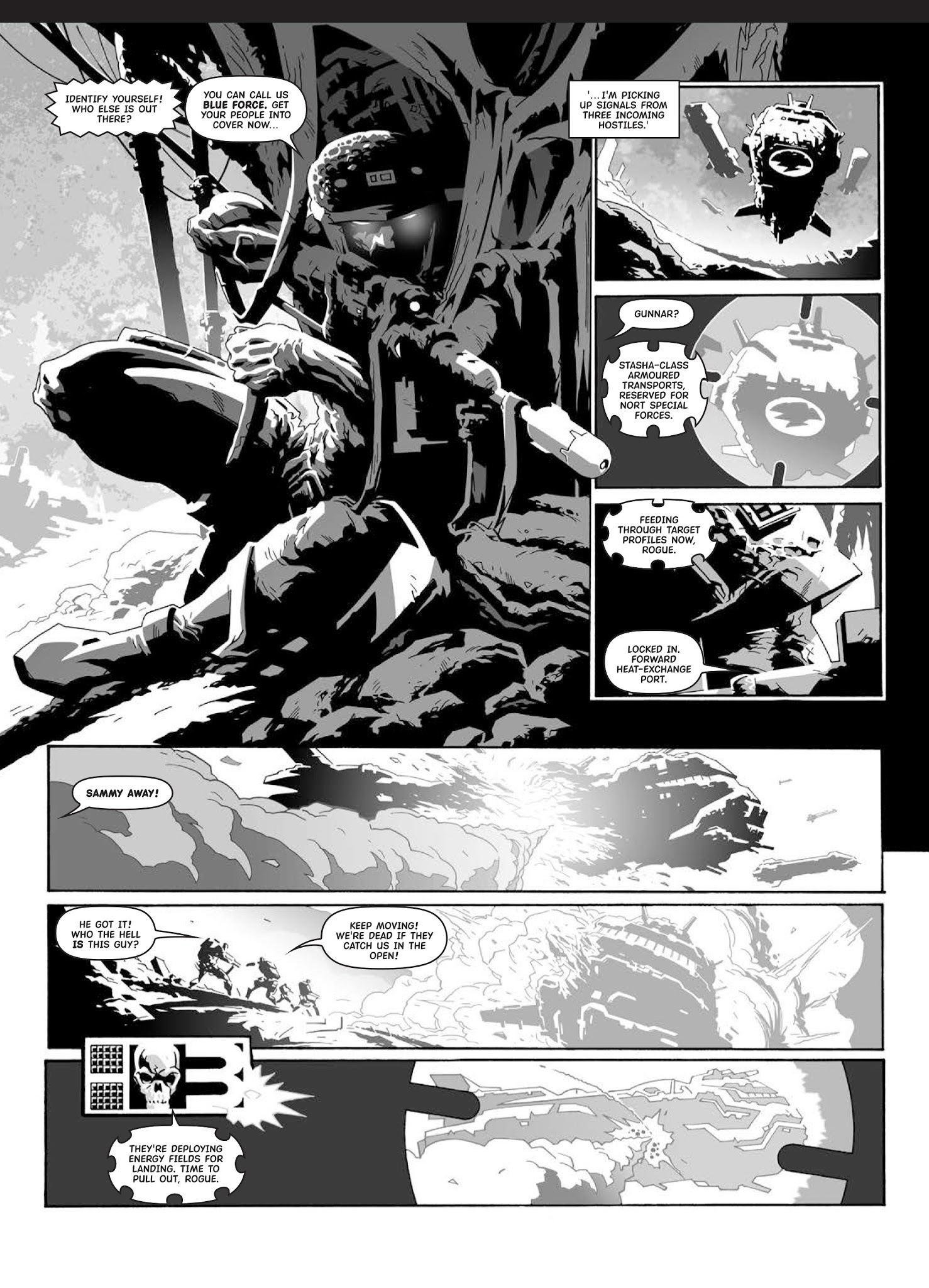 Read online Rogue Trooper: Tales of Nu-Earth comic -  Issue # TPB 4 - 207