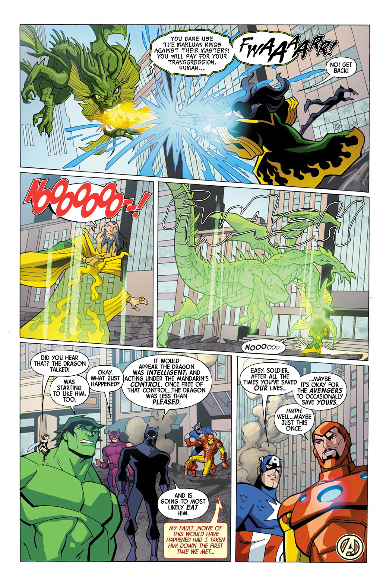 Read online Marvel Universe Avengers Earth's Mightiest Heroes comic -  Issue #1 - 12