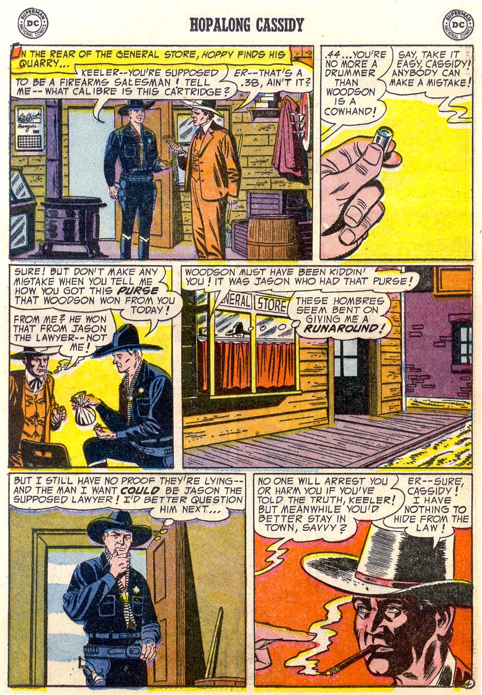 Read online Hopalong Cassidy comic -  Issue #91 - 17