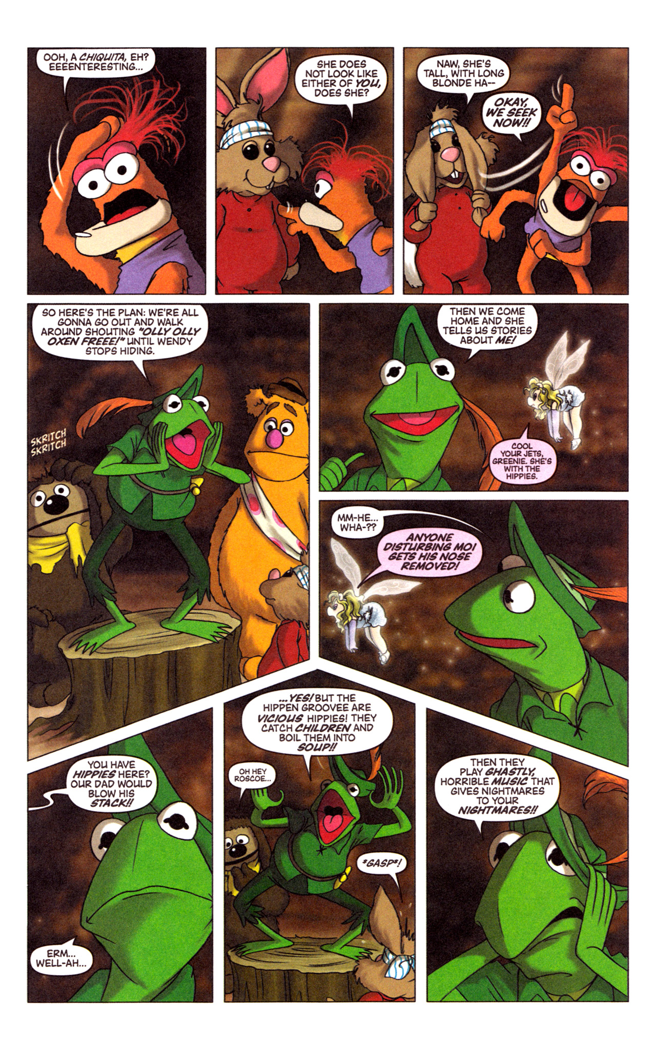 Read online Muppet Peter Pan comic -  Issue #3 - 11