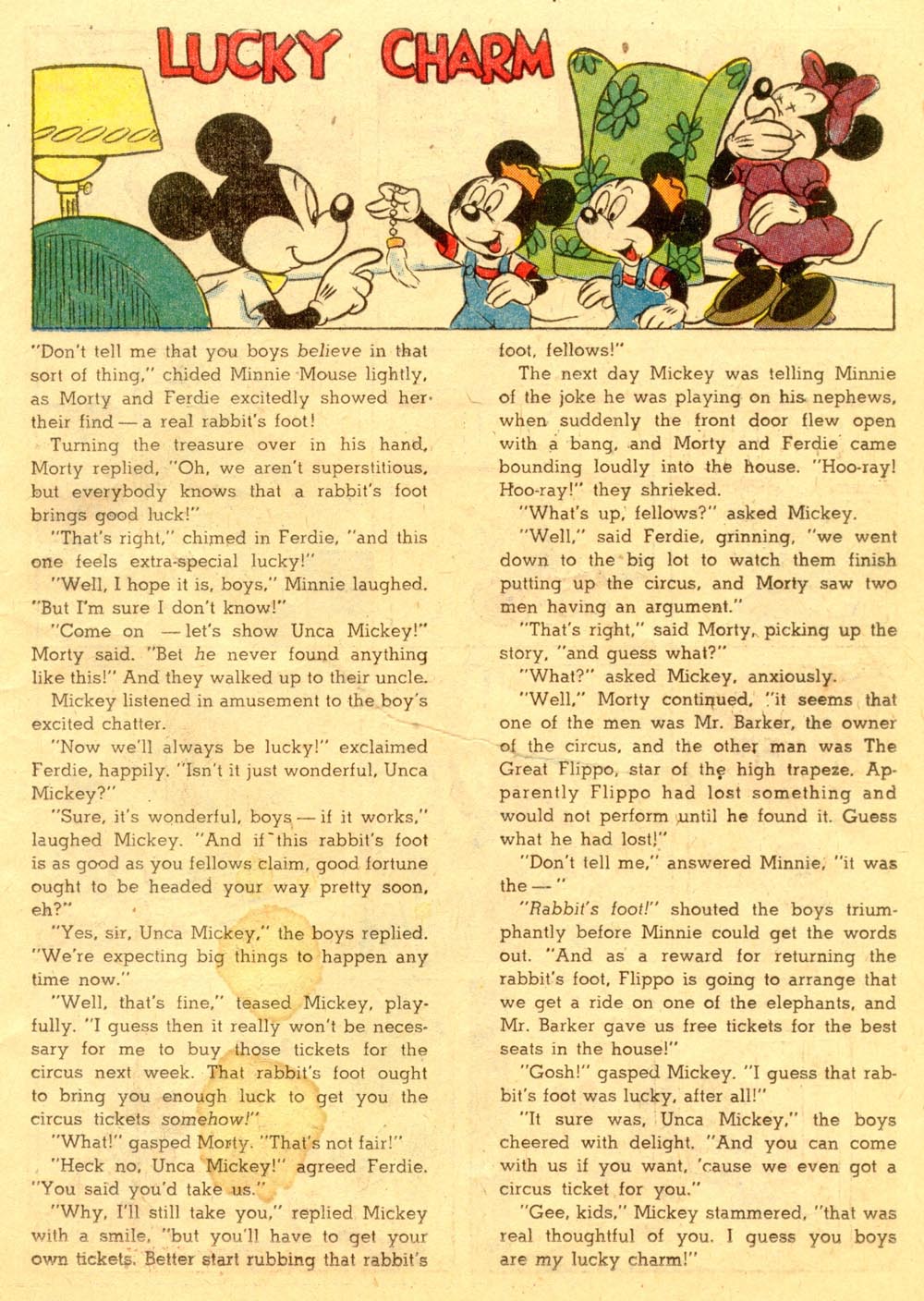 Read online Walt Disney's Comics and Stories comic -  Issue #199 - 23