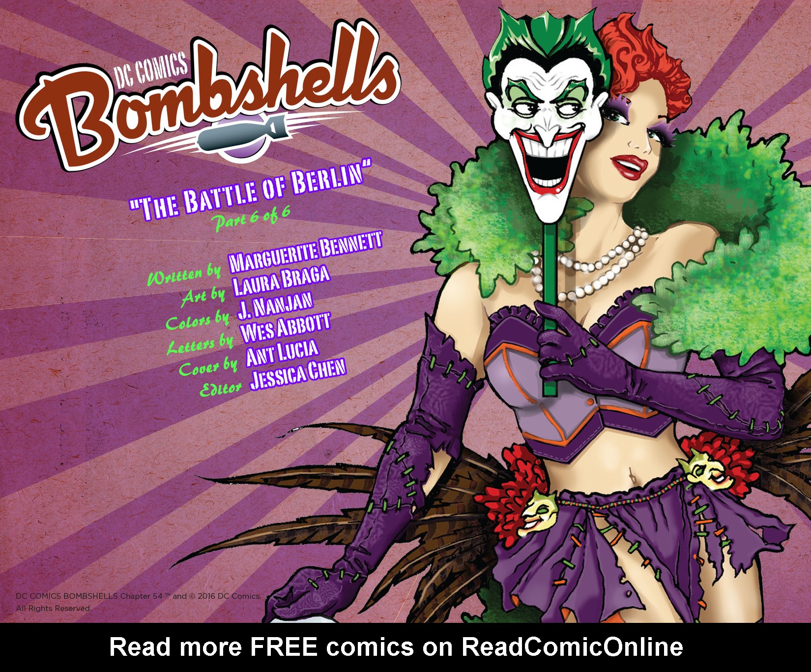Read online DC Comics: Bombshells comic -  Issue #54 - 2