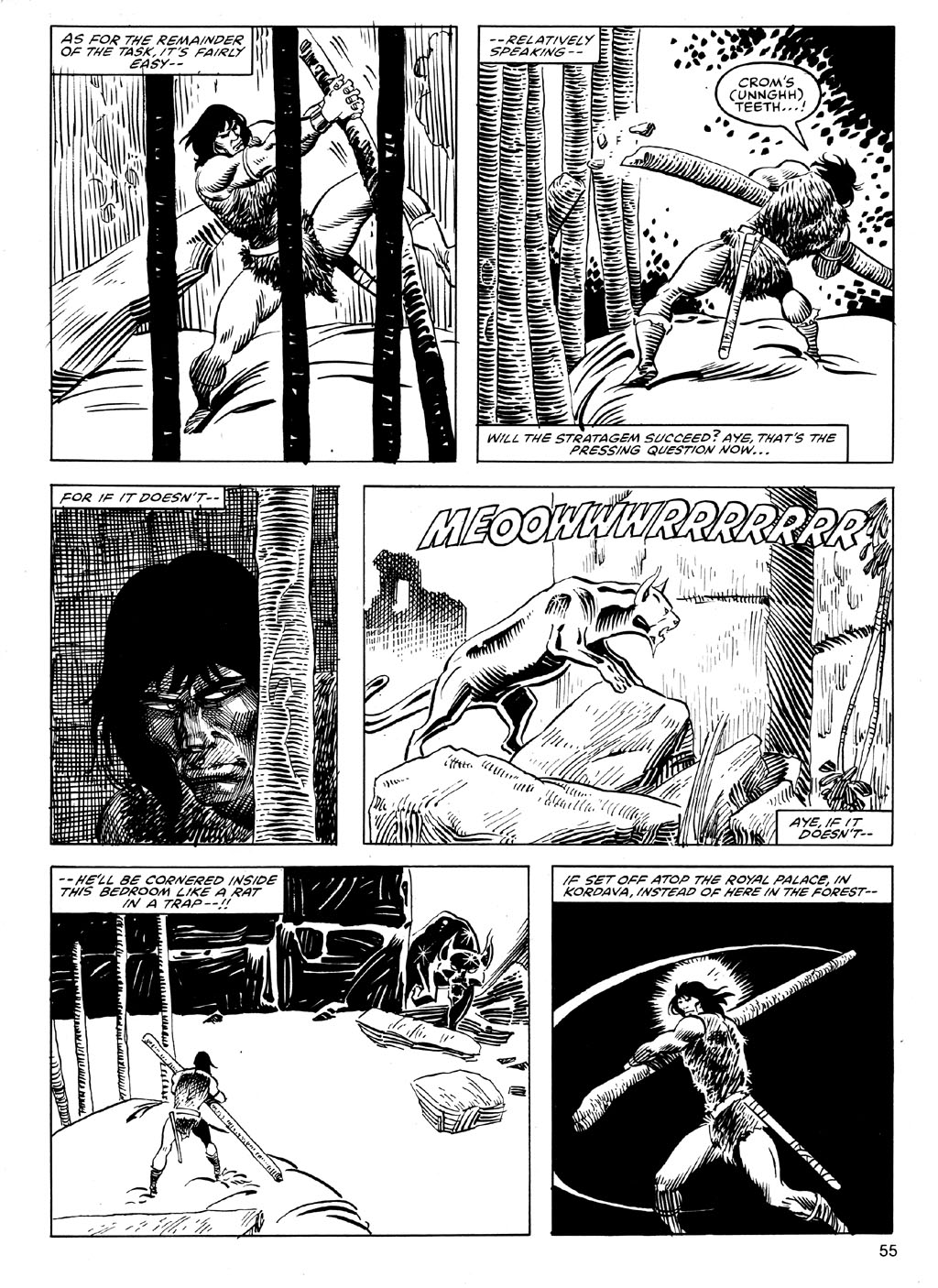 Read online The Savage Sword Of Conan comic -  Issue #92 - 54