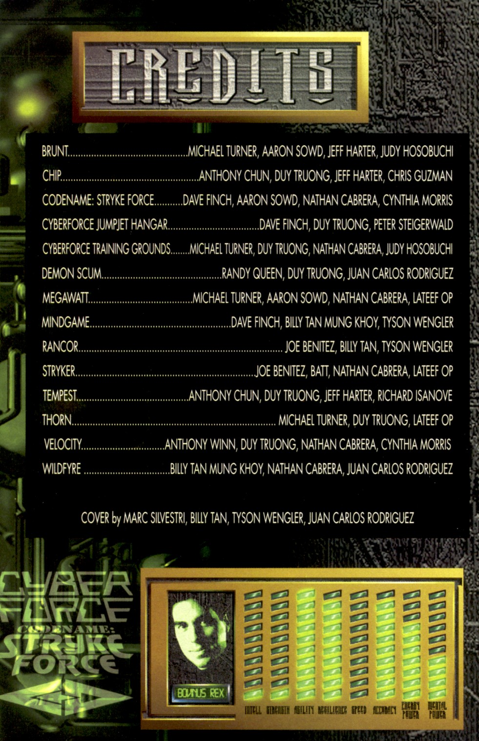 Read online Cyberforce Universe Sourcebook comic -  Issue #2 - 3