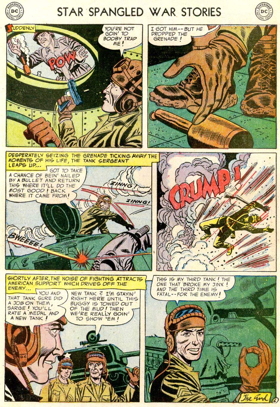 Read online Star Spangled War Stories (1952) comic -  Issue #15 - 33