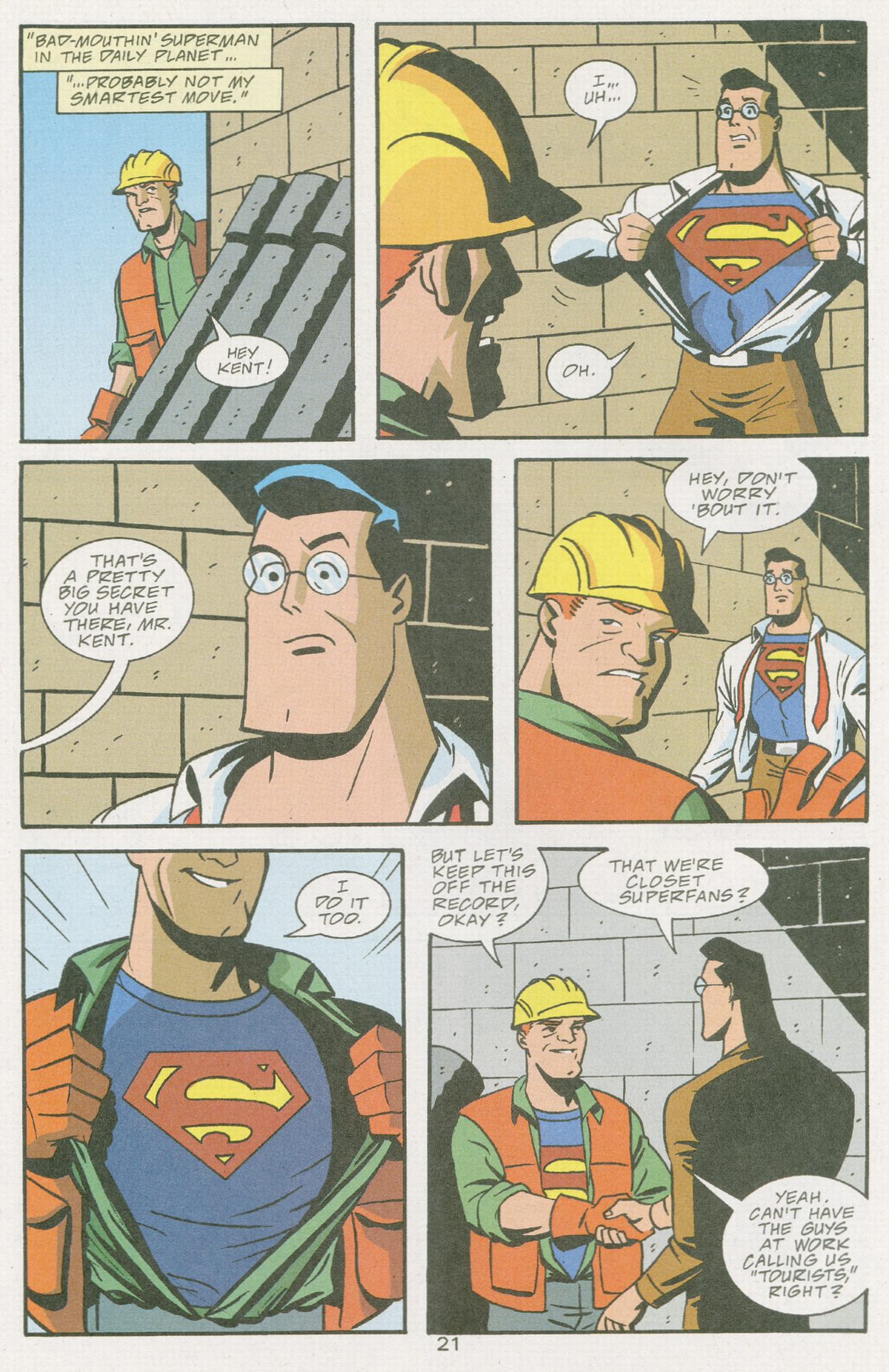 Superman Adventures Issue #57 #60 - English 22