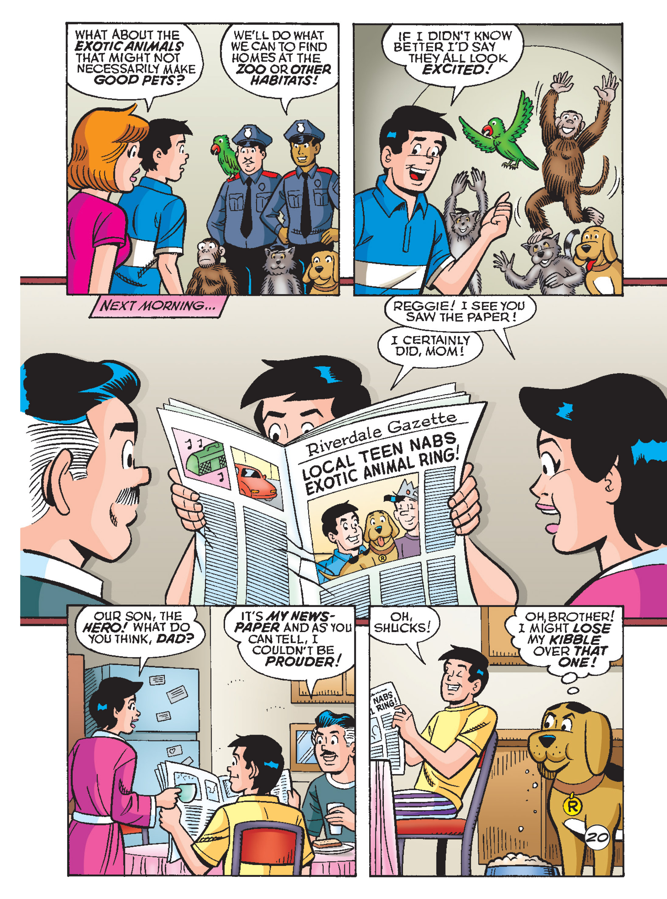 Read online Archie And Me Comics Digest comic -  Issue #19 - 55