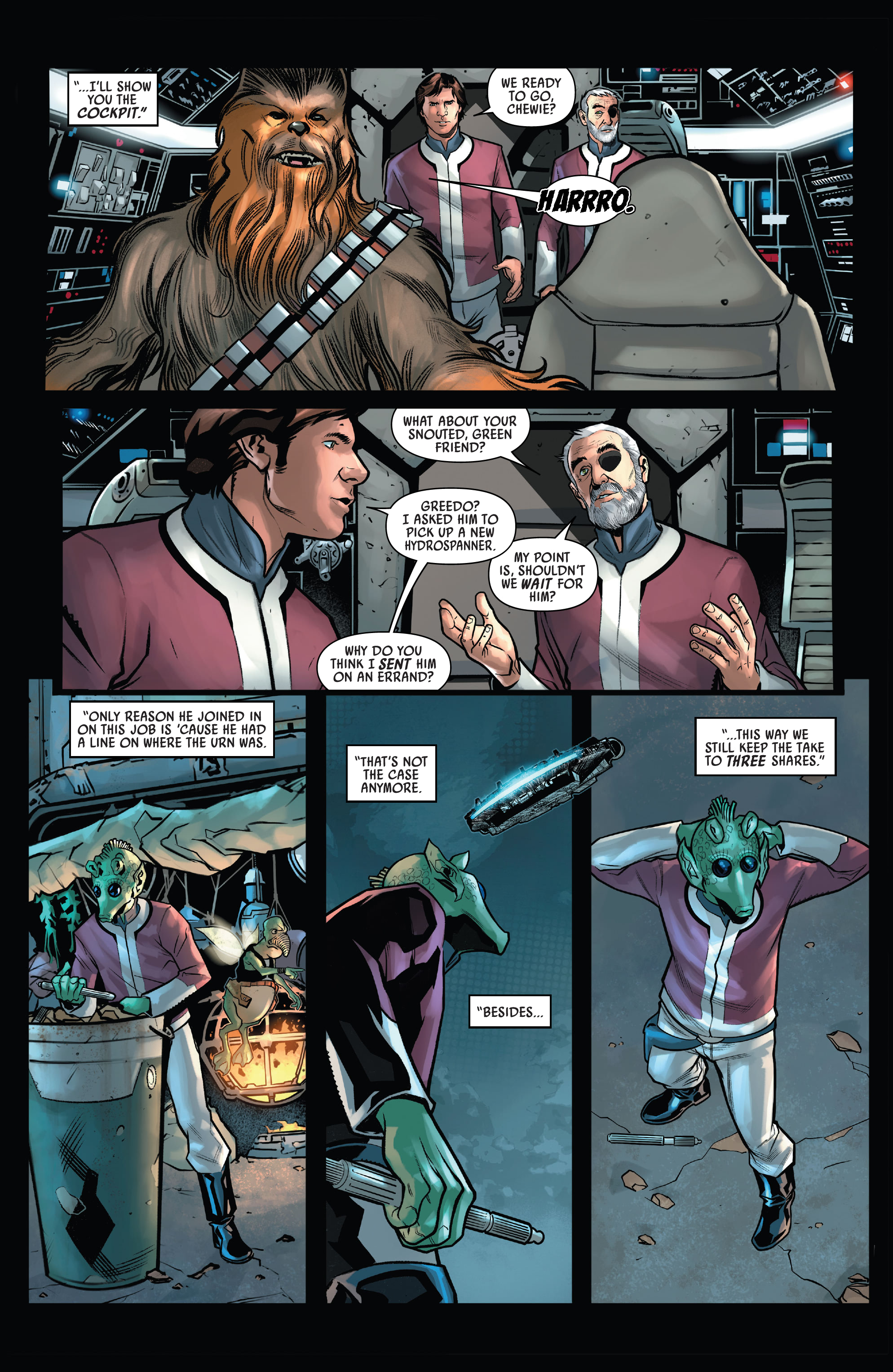 Read online Star Wars: Han Solo & Chewbacca comic -  Issue #3 - 12