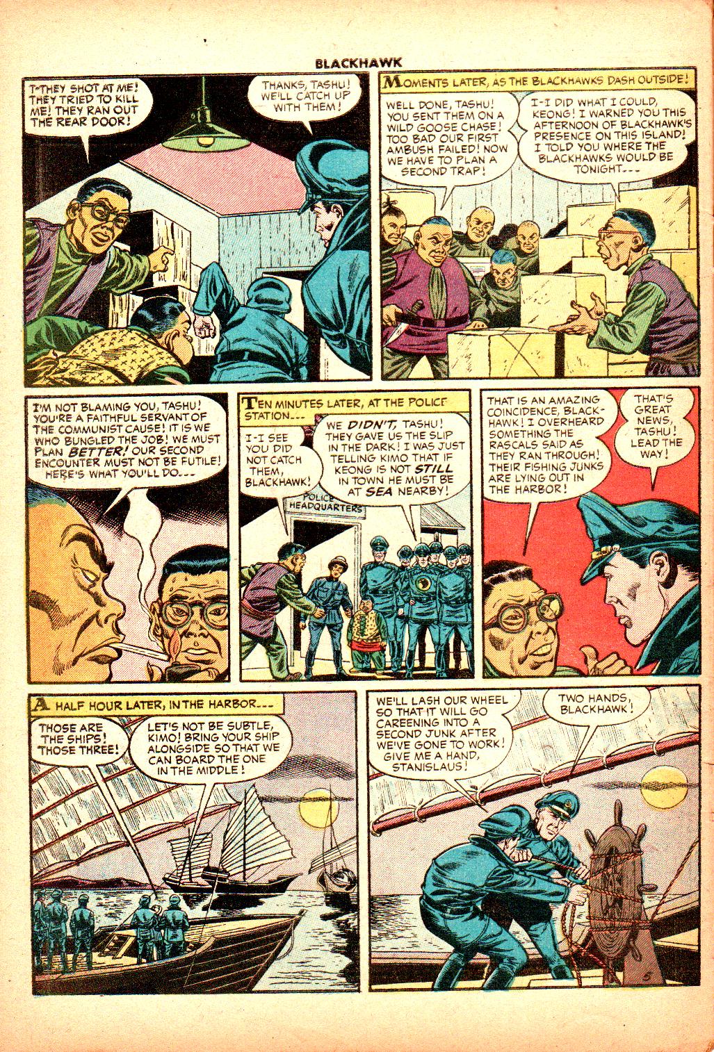 Read online Blackhawk (1957) comic -  Issue #106 - 30