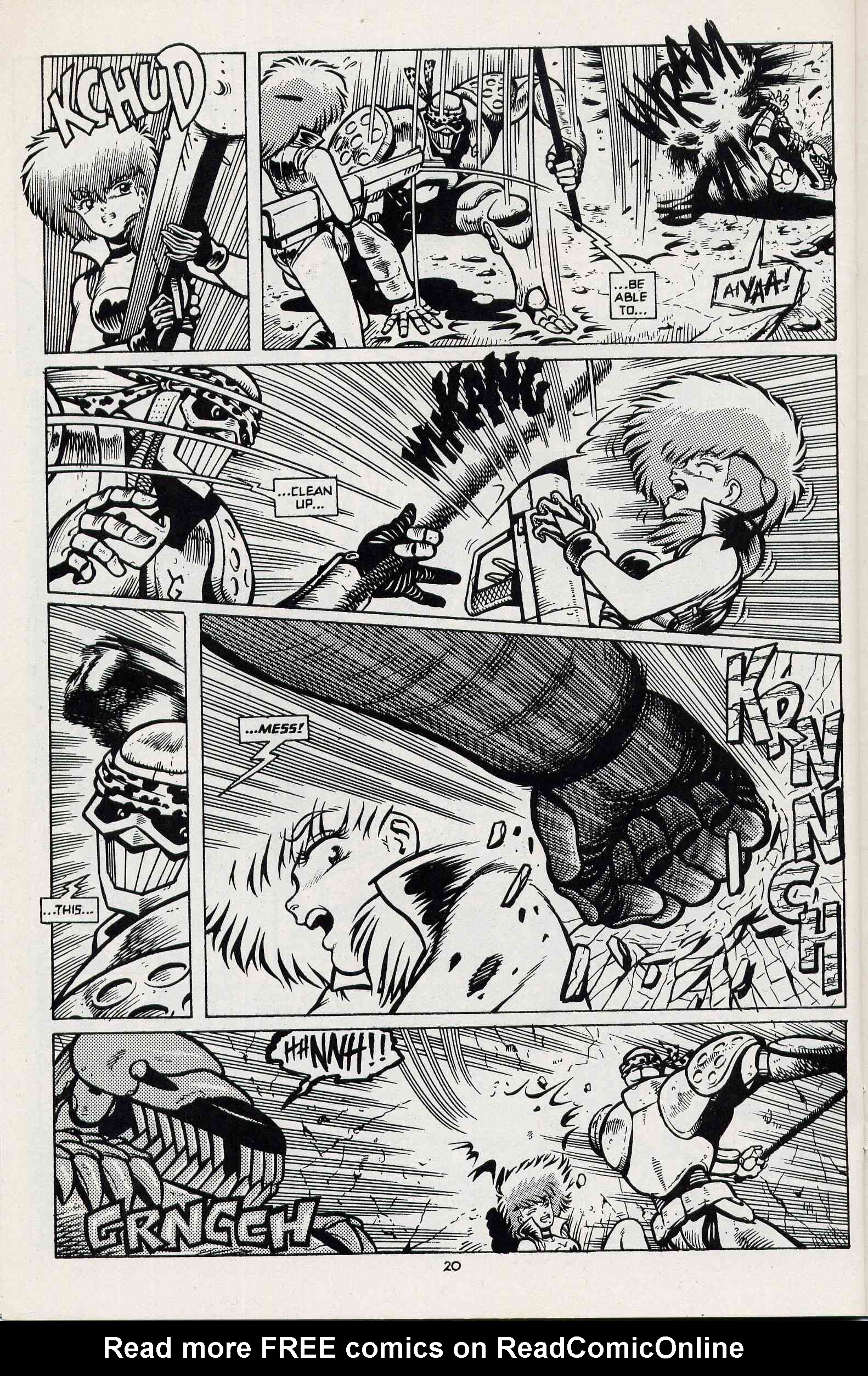 Read online Dirty Pair comic -  Issue #3 - 22