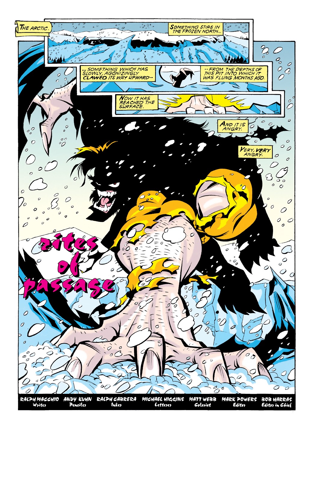 Read online Adventures of the X-Men: Clear and Present Dangers comic -  Issue # TPB - 5