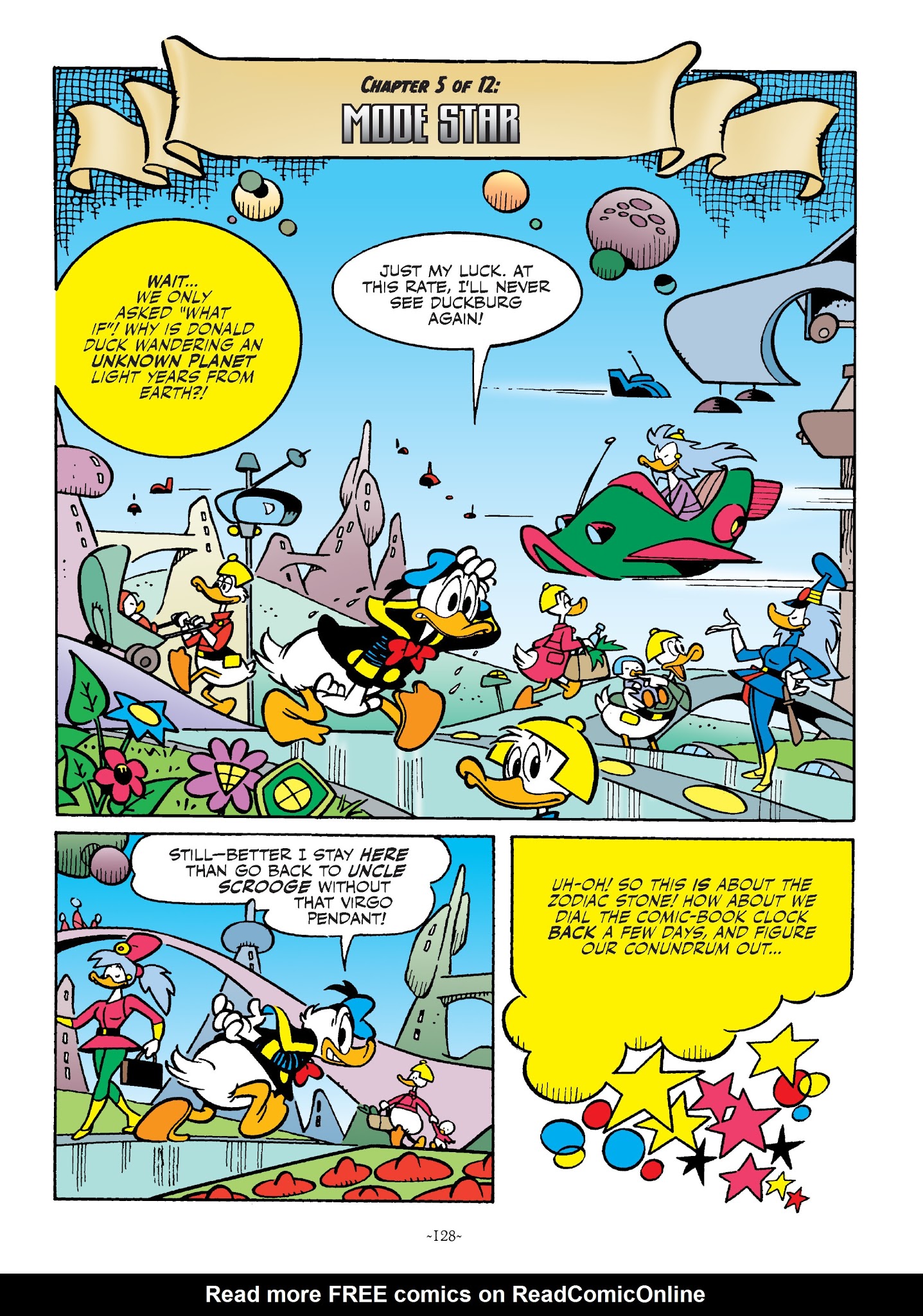 Read online Mickey and Donald: The Search For the Zodiac Stone comic -  Issue # TPB - 127
