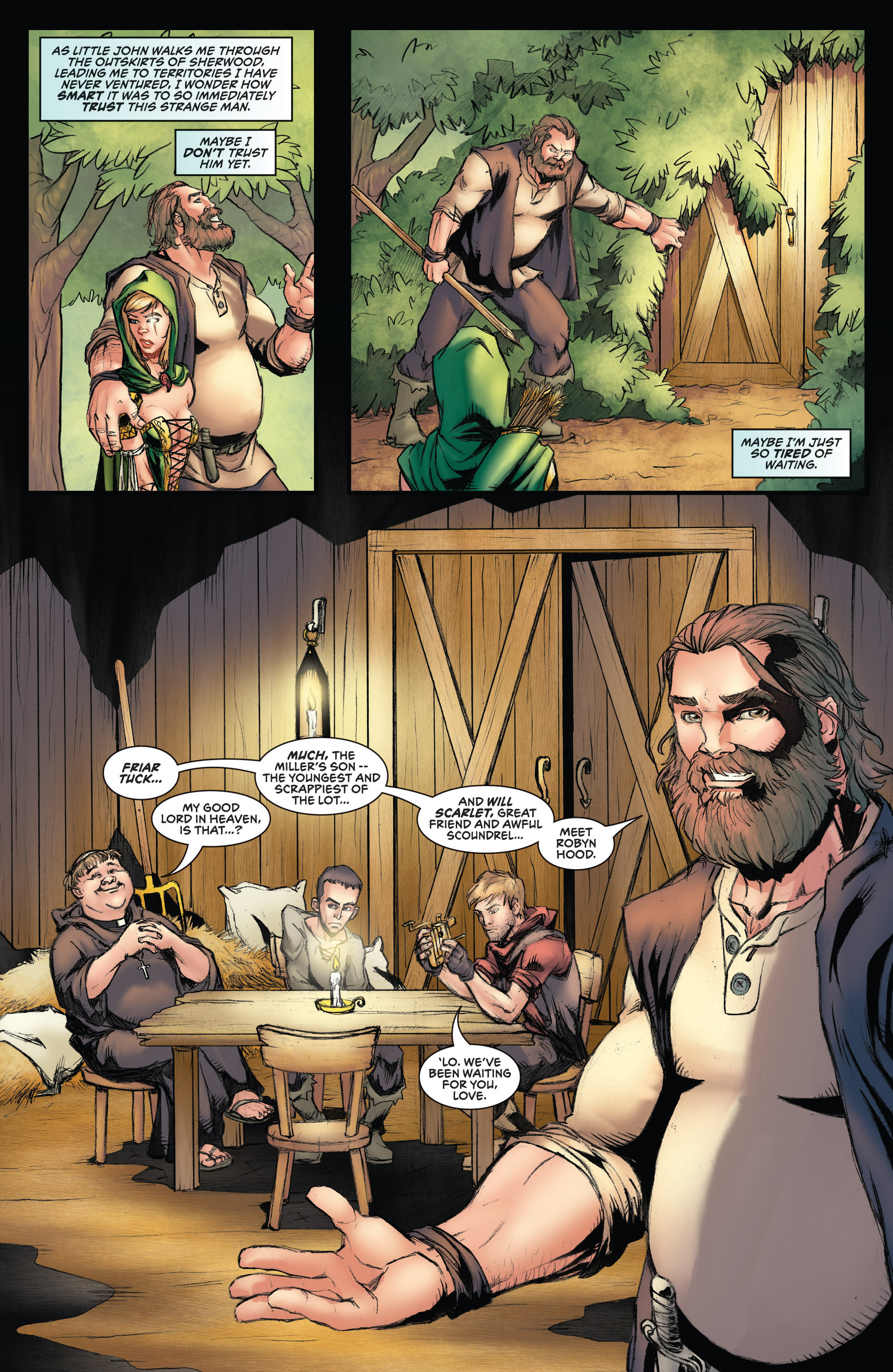 Read online Grimm Fairy Tales presents Robyn Hood (2012) comic -  Issue #3 - 12