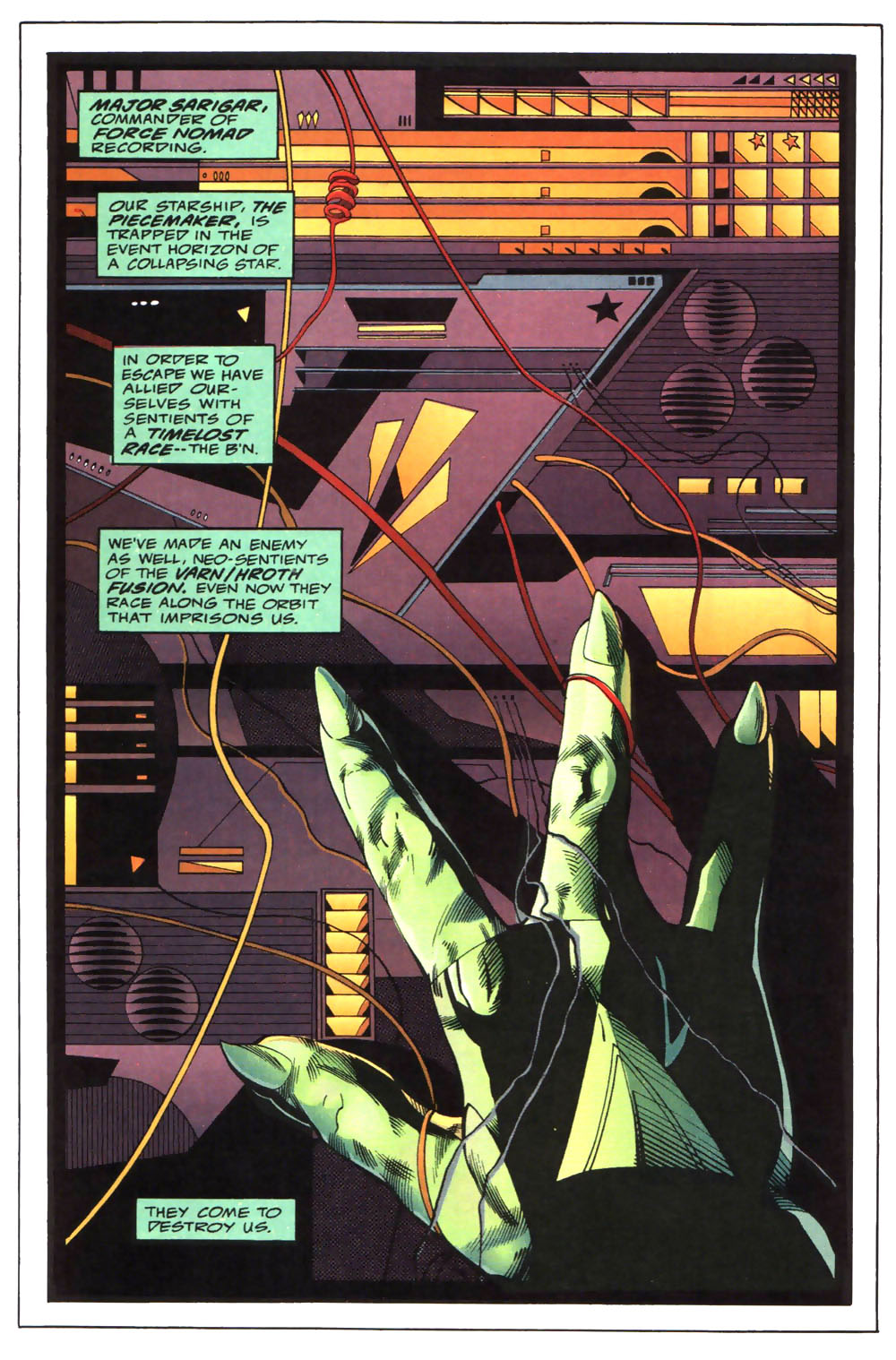 Read online Alien Legion: On the Edge comic -  Issue #3 - 5