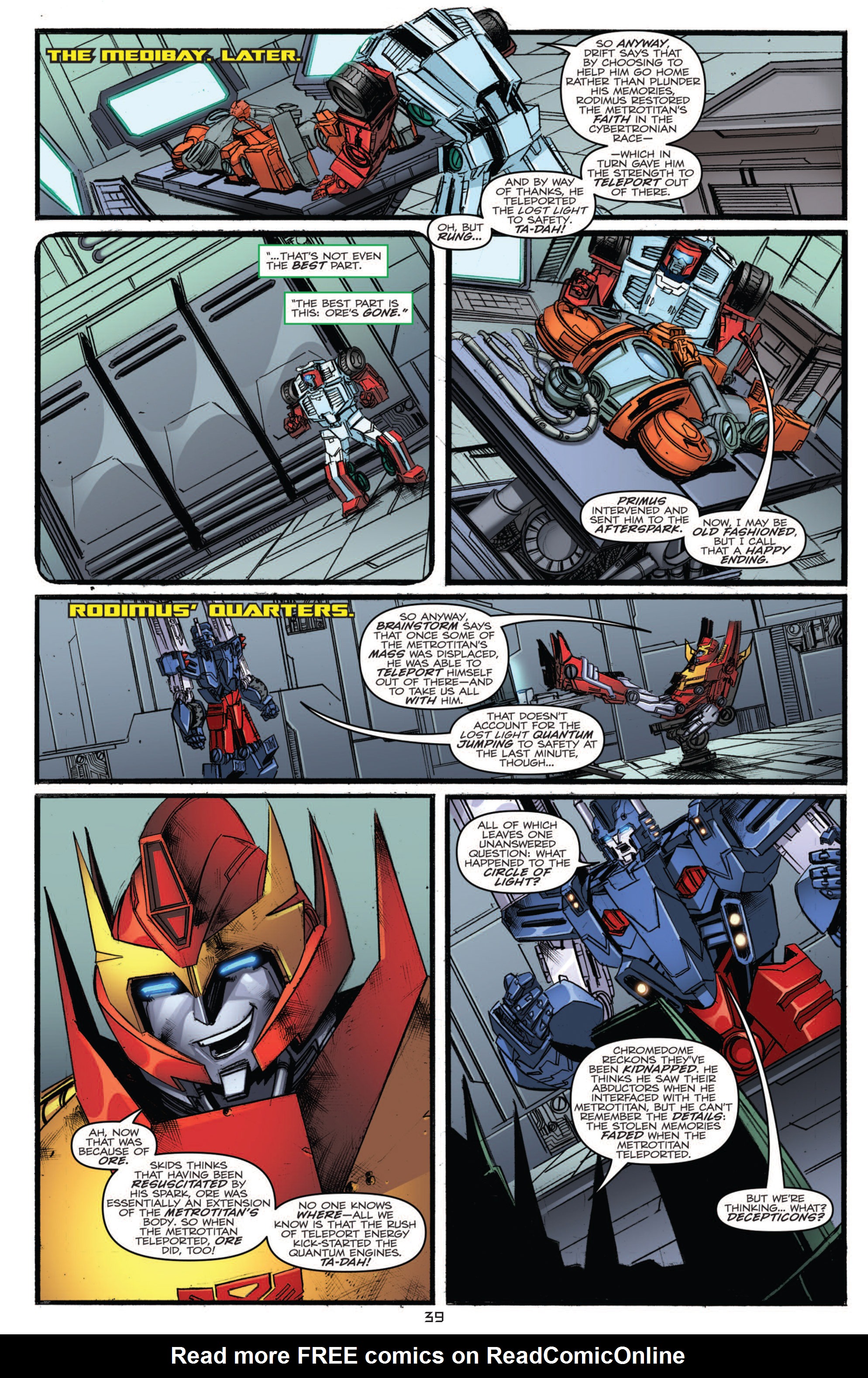 Read online The Transformers: More Than Meets The Eye comic -  Issue # Annual 2012 - 40