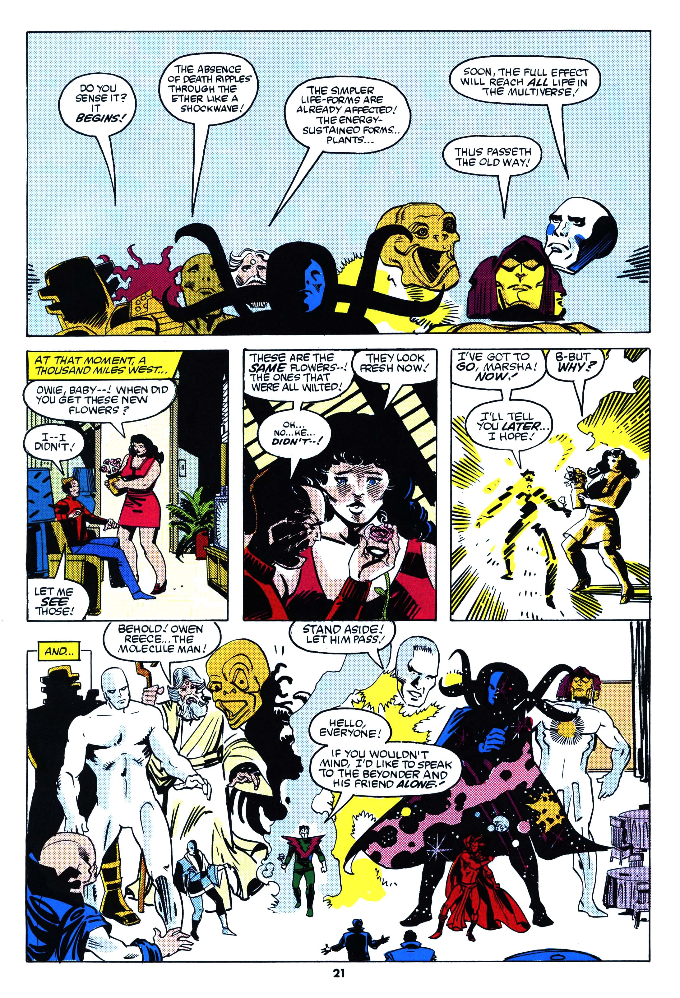 Read online Secret Wars (1985) comic -  Issue #64 - 21