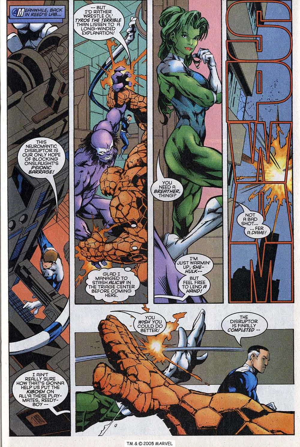 Read online Fantastic Four (1961) comic -  Issue #416 - 33