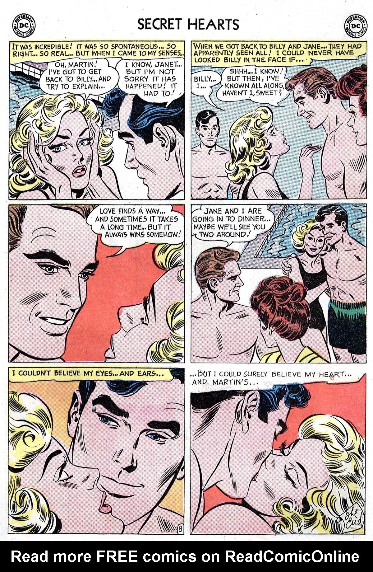Read online Secret Hearts comic -  Issue #82 - 17