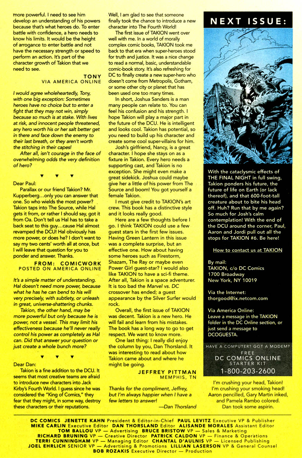 Read online Takion comic -  Issue #5 - 25