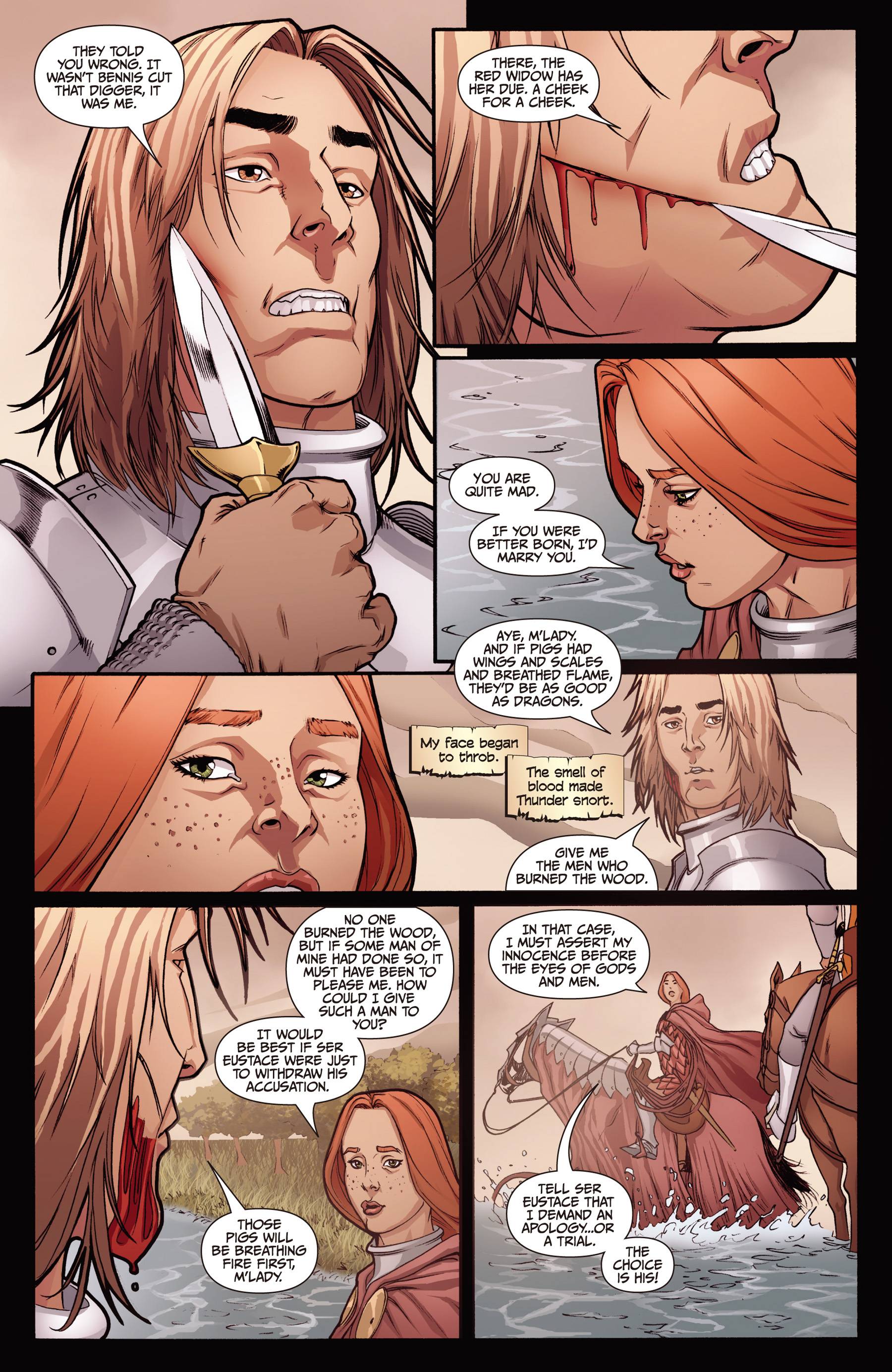 Read online The Sworn Sword: The Graphic Novel comic -  Issue # Full - 128