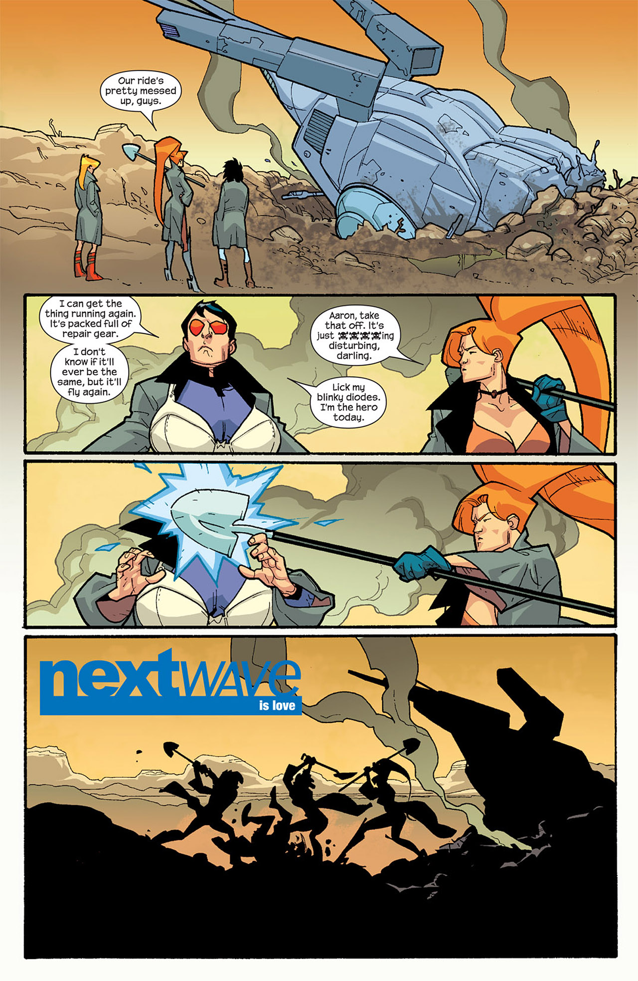 Read online Nextwave: Agents Of H.A.T.E. comic -  Issue #6 - 23