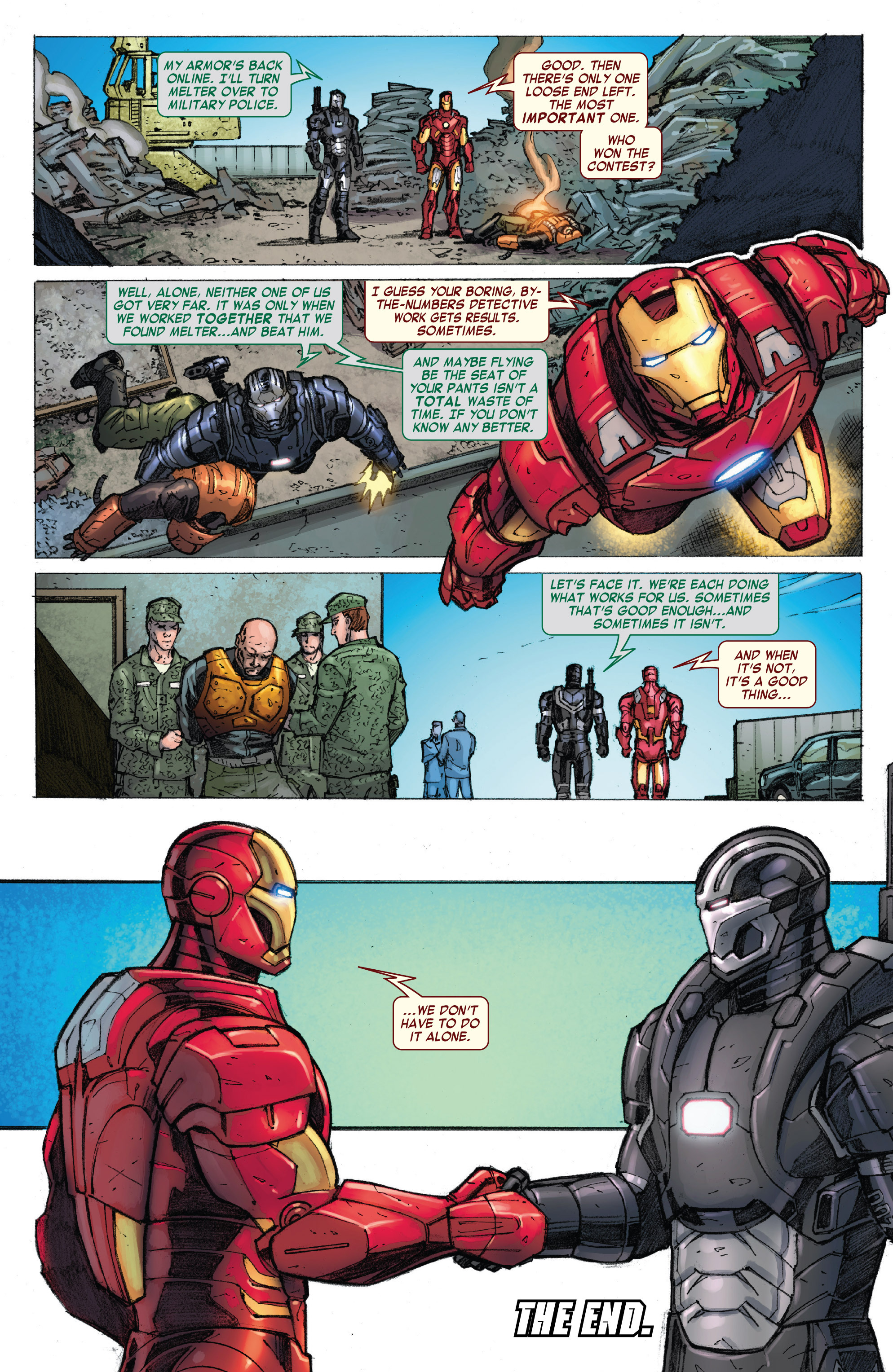 Read online Iron Man: The Coming of the Melter comic -  Issue # Full - 21