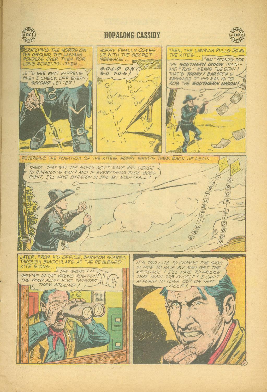 Read online Hopalong Cassidy comic -  Issue #105 - 9